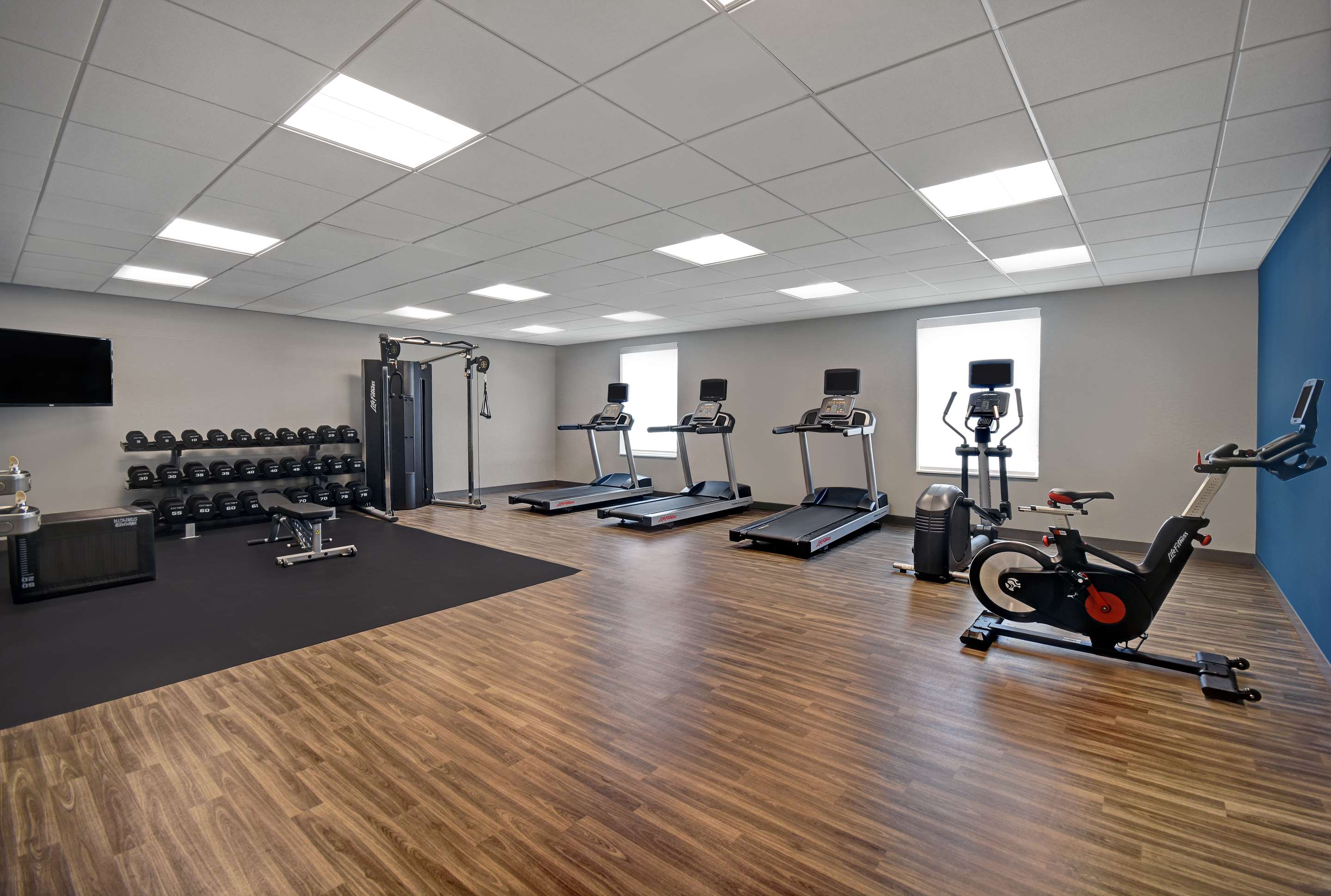 Health club fitness center gym