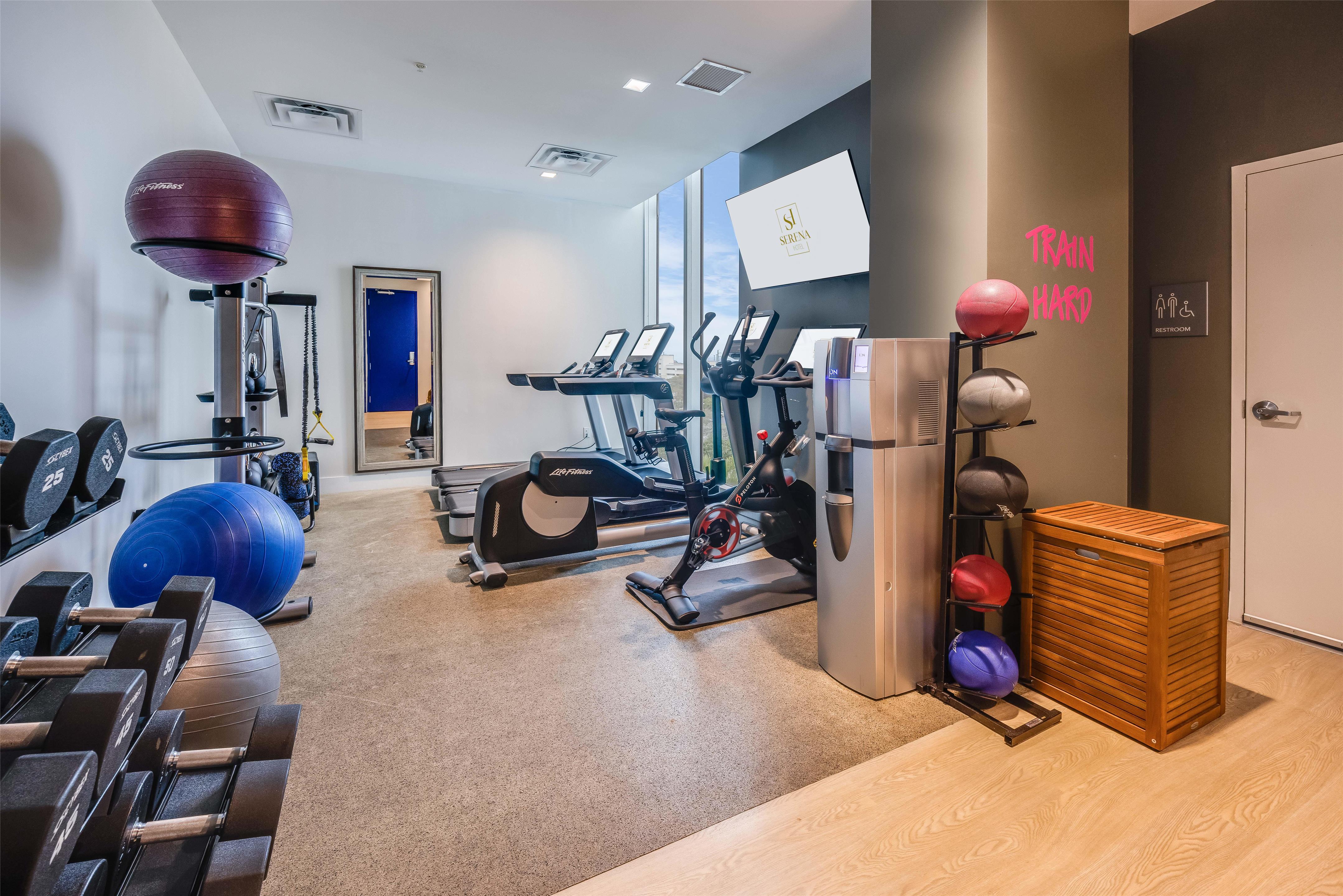 Health club fitness center gym