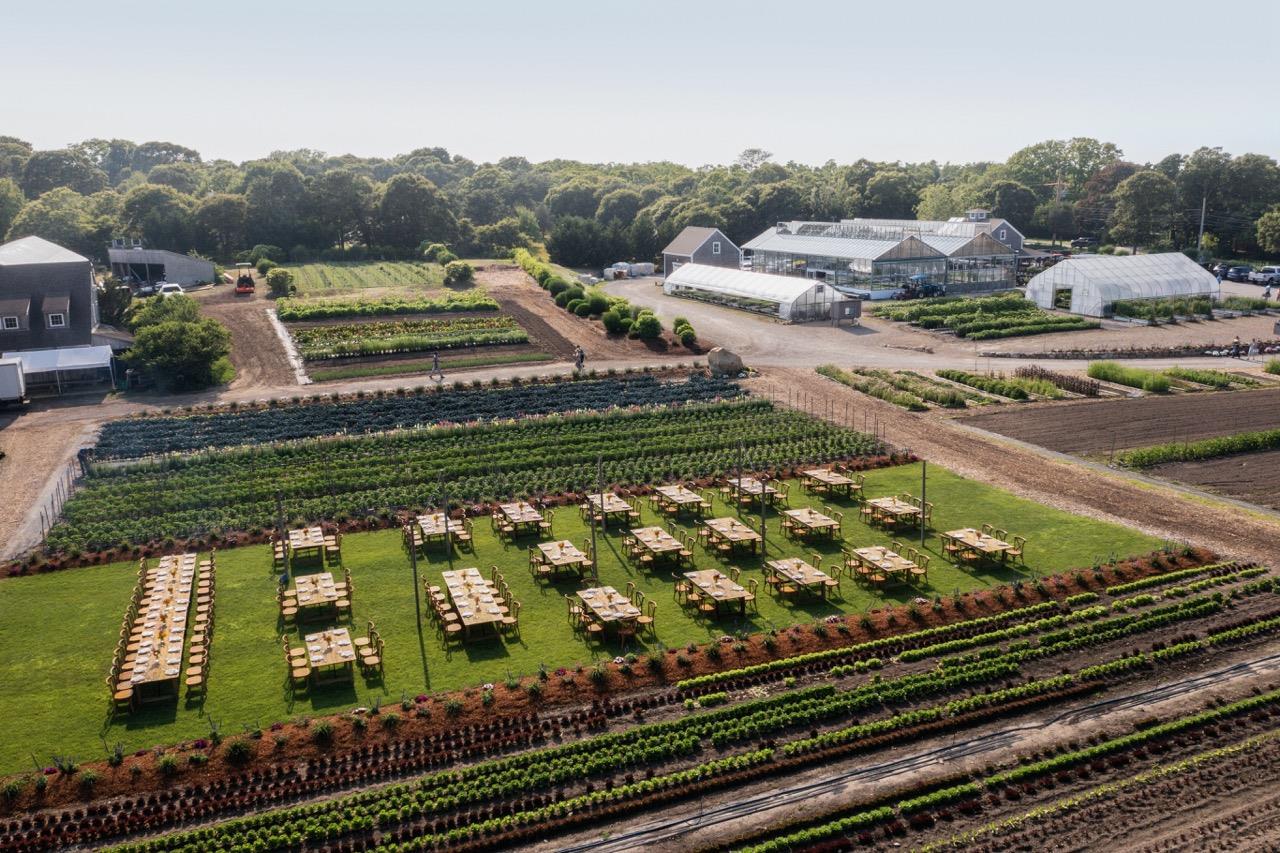 Chatham Bars Inn Farm Aerial with Tables Low Res | Chatham Bars Inn