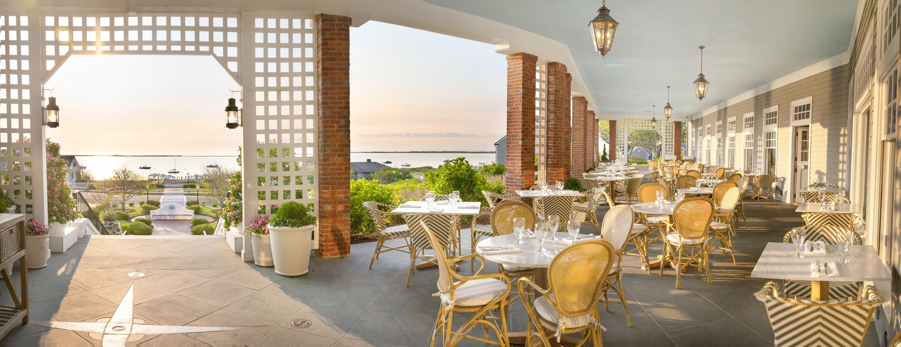 Veranda Panoramic Daytime Low Res | Chatham Bars Inn