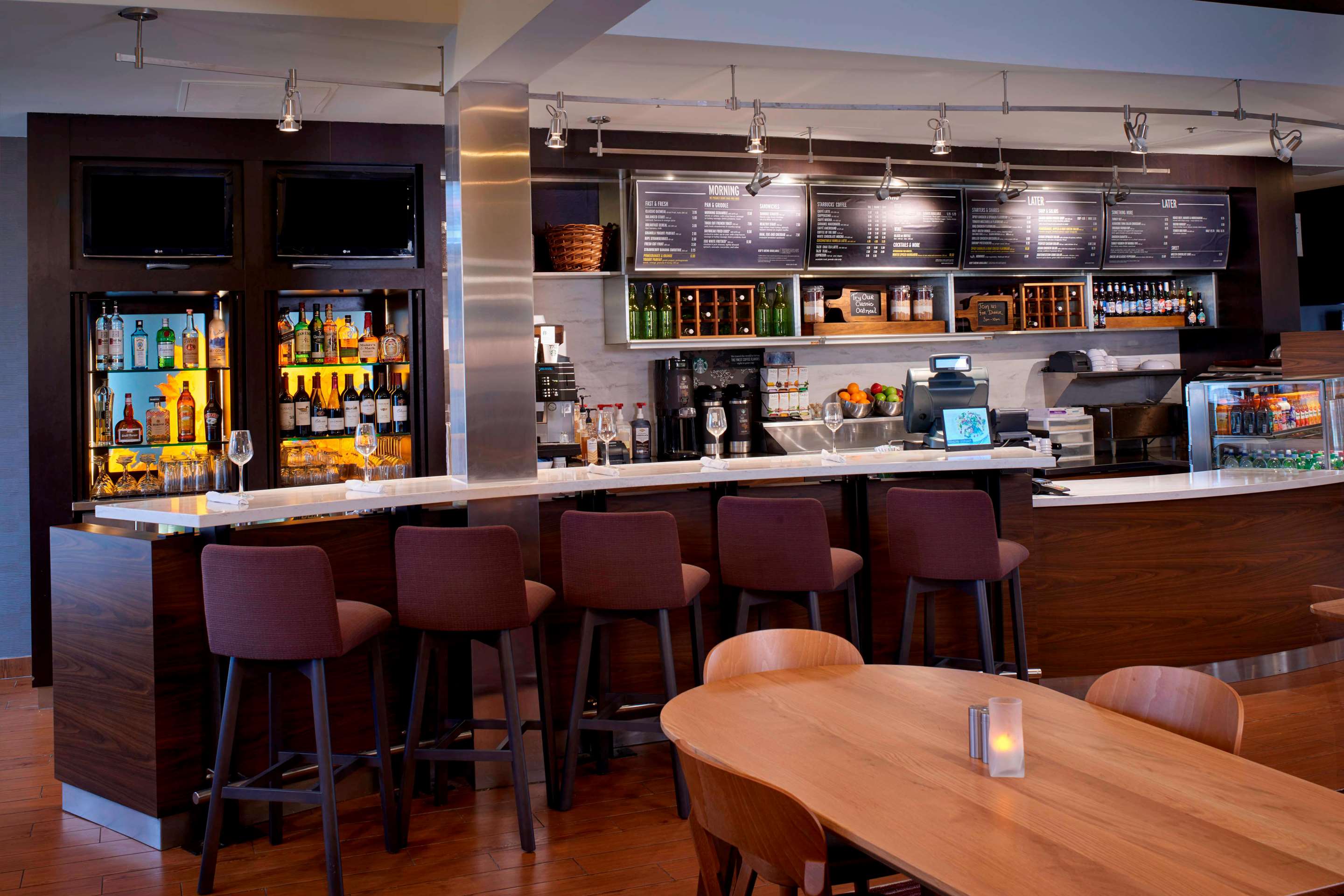 The Bistro bar area