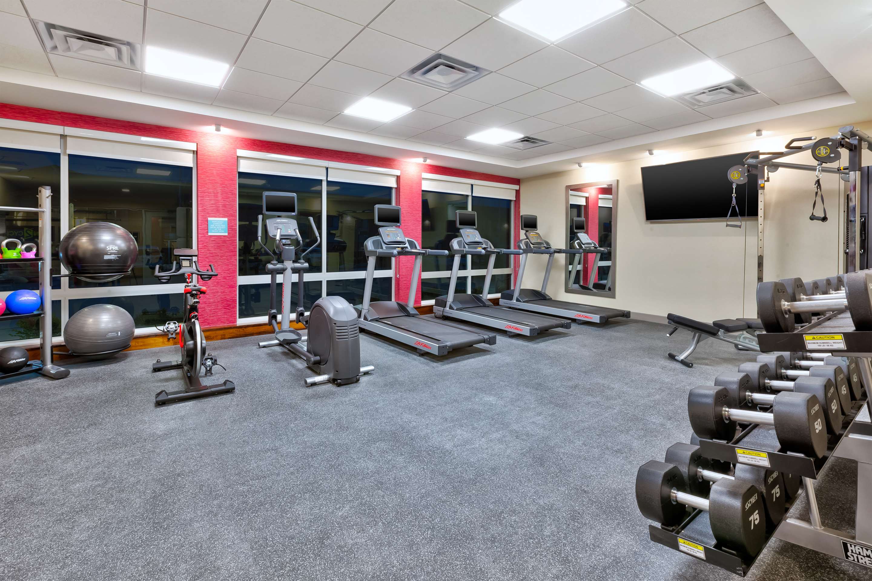 Health club fitness center gym | Home2 Suites By Hilton Grand Blanc Flint, Mi