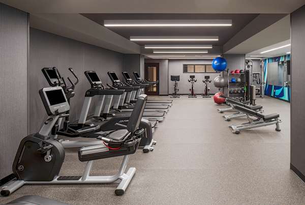 Fitness/ Exercise Room - Hyatt House Hotel Downtown Tampa