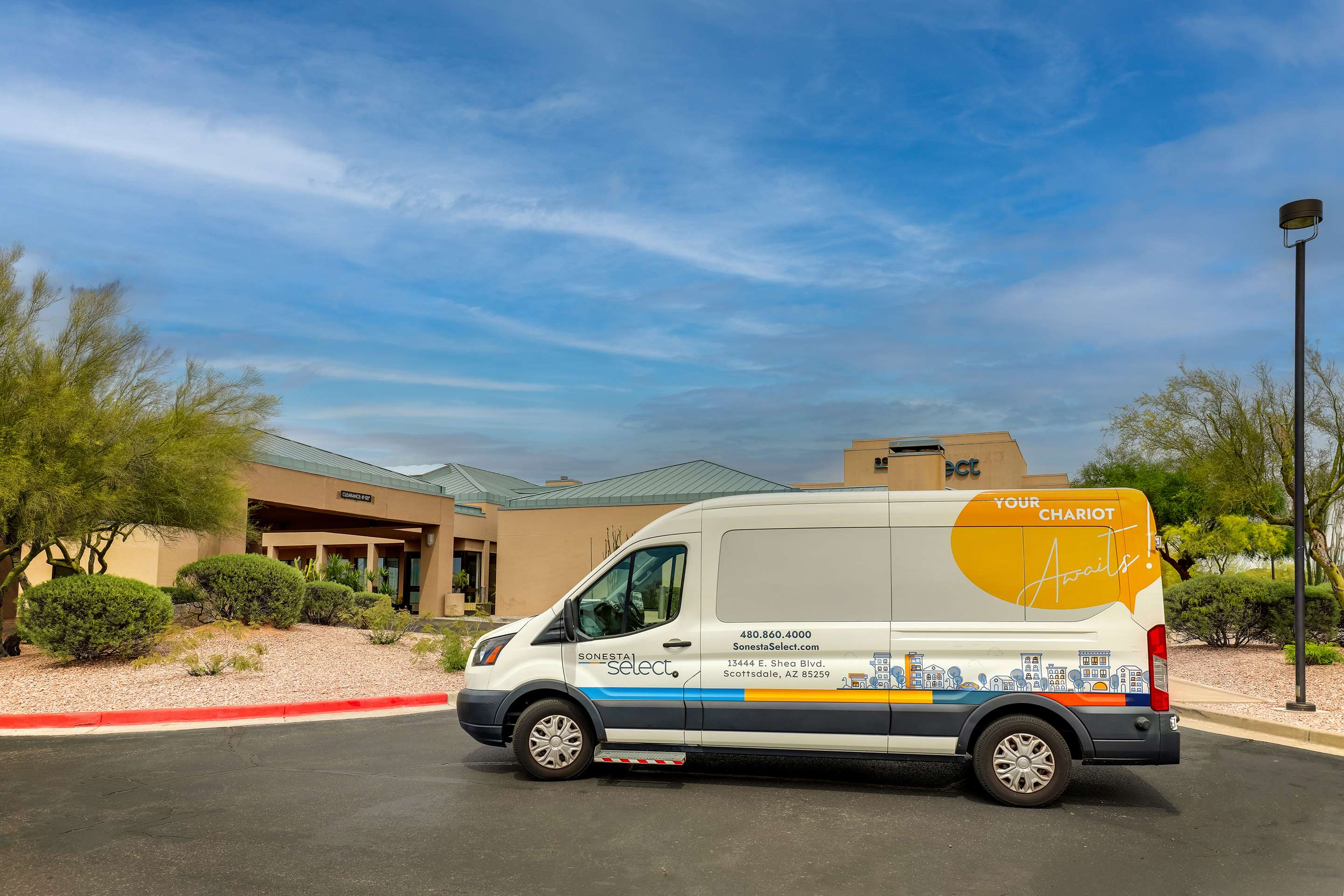 Shuttle Amenity | Sonesta Select Scottsdale at Mayo Clinic Campus