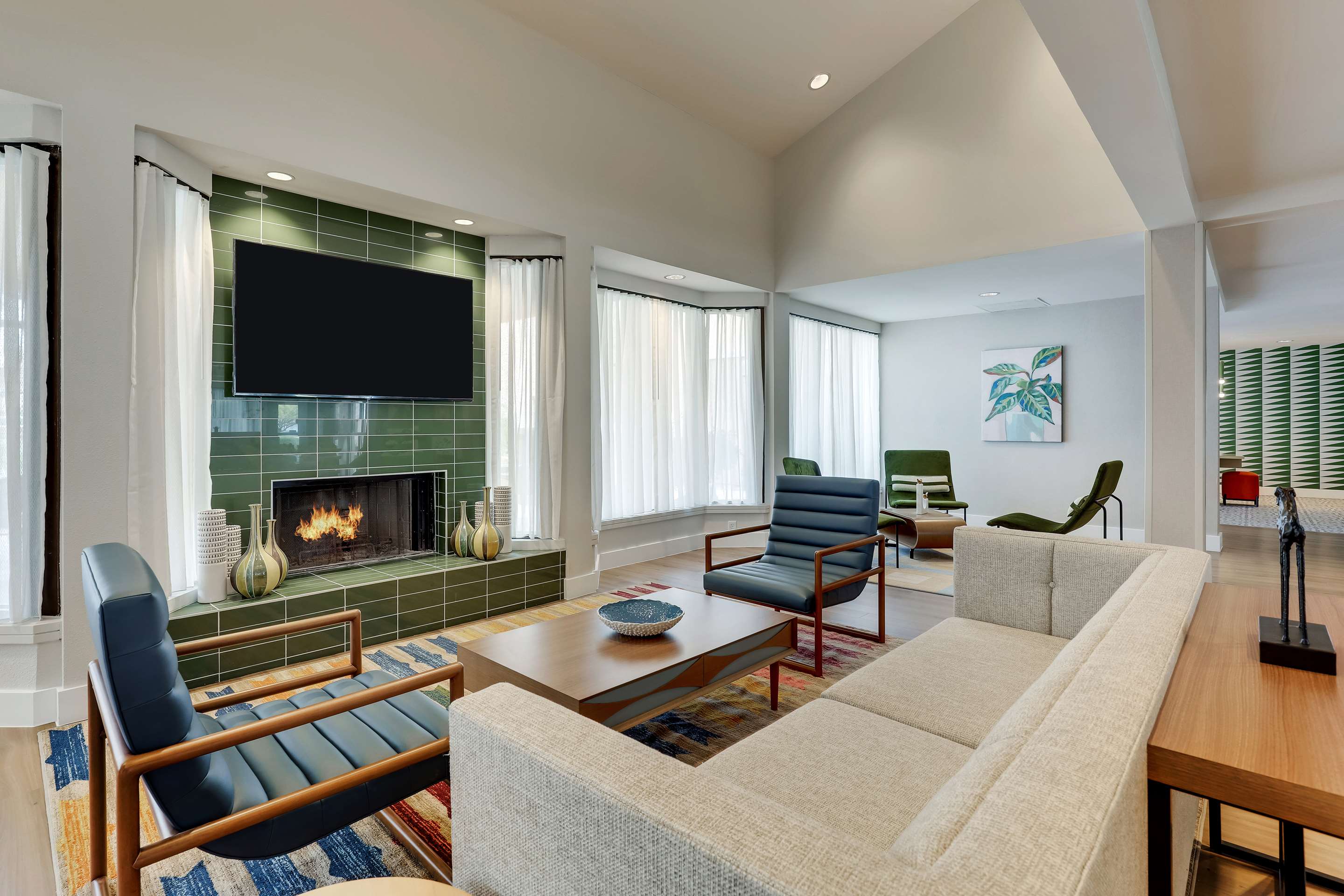 The Lobby Fireplace