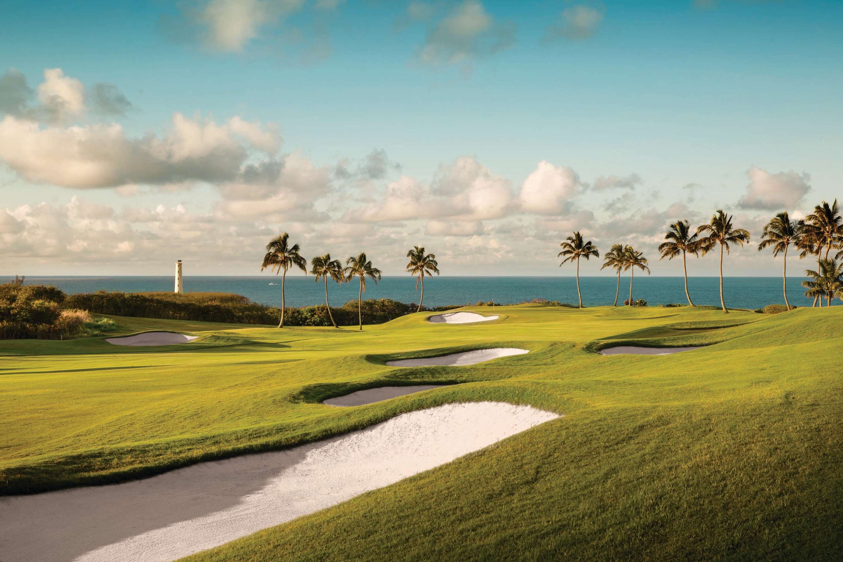 Ocean golf course at Hokuala 13th hole