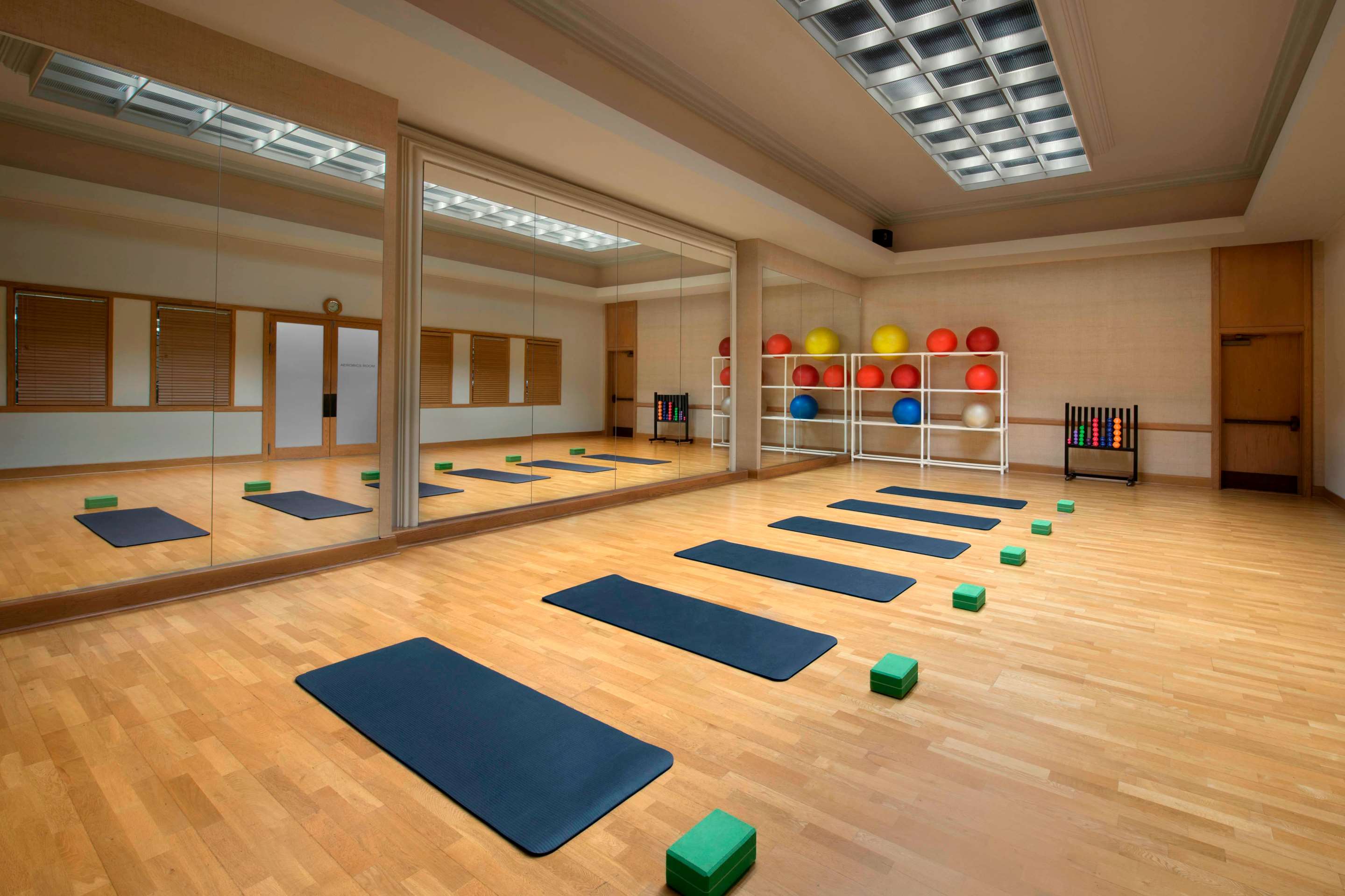 Fitness center movement studio
