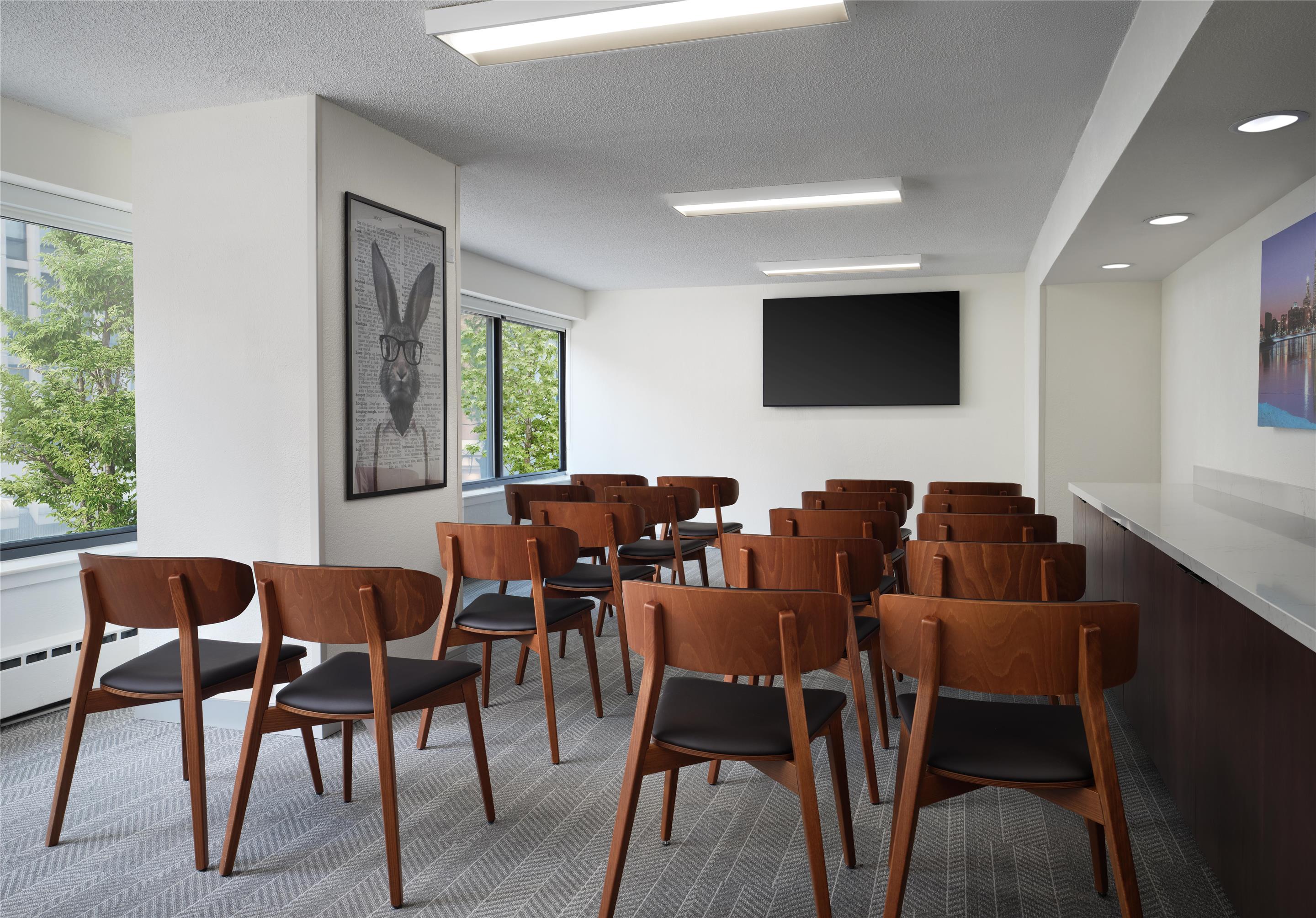 Chicago ES Sonesta boardroom theater setup