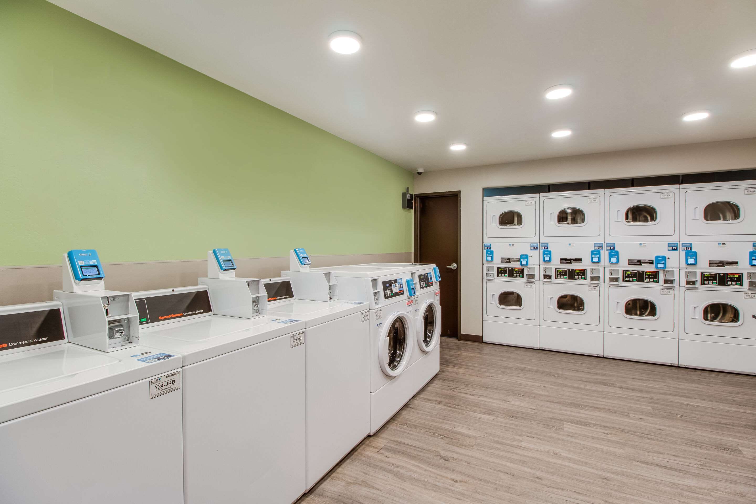 Guest laundry facilities