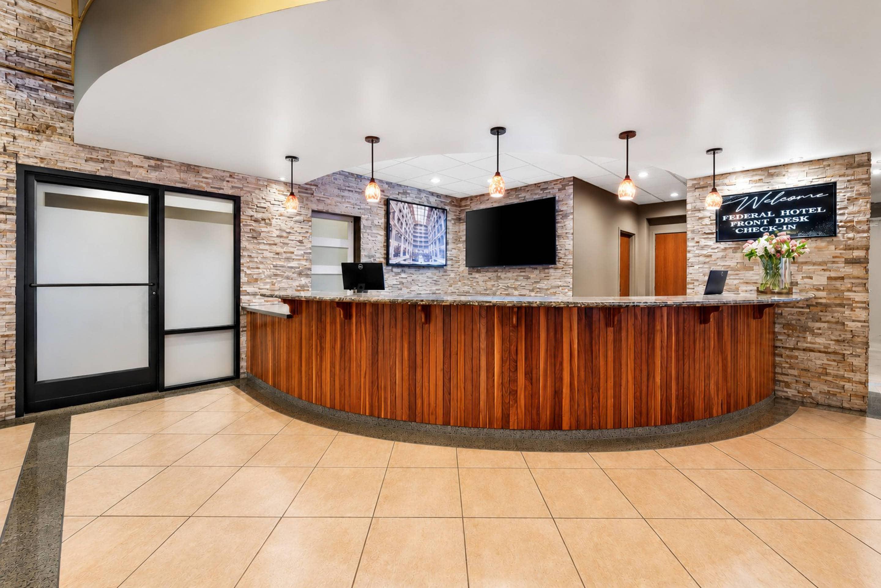 Hotel lobby | The Federal Hotel, Ascend Hotel Collection