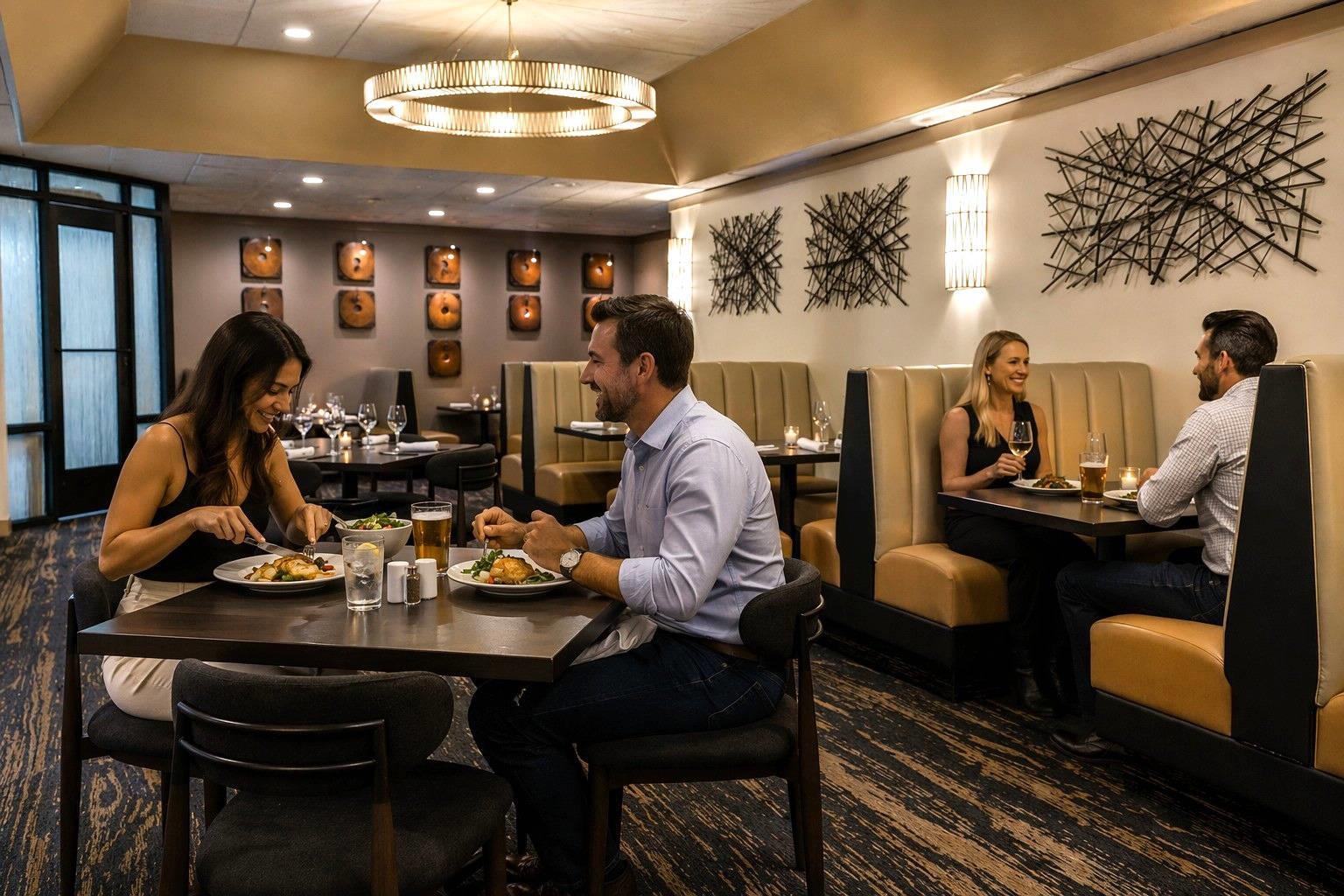 Seven Grill dining room | The Federal Hotel, Ascend Hotel Collection