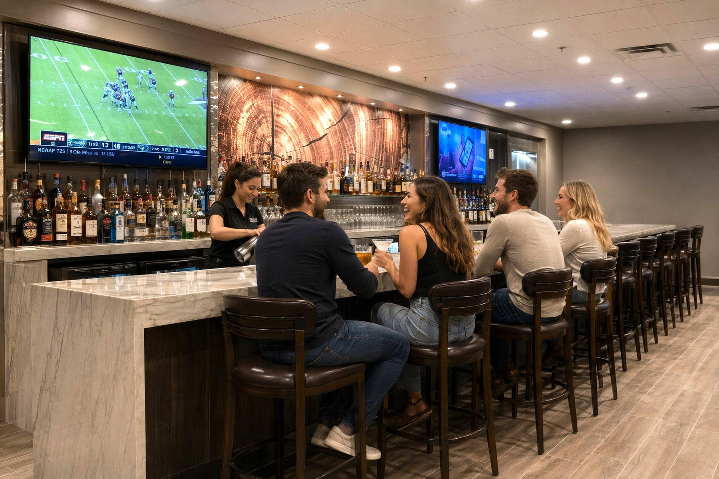 Seven Grill bar | The Federal Hotel, Ascend Hotel Collection