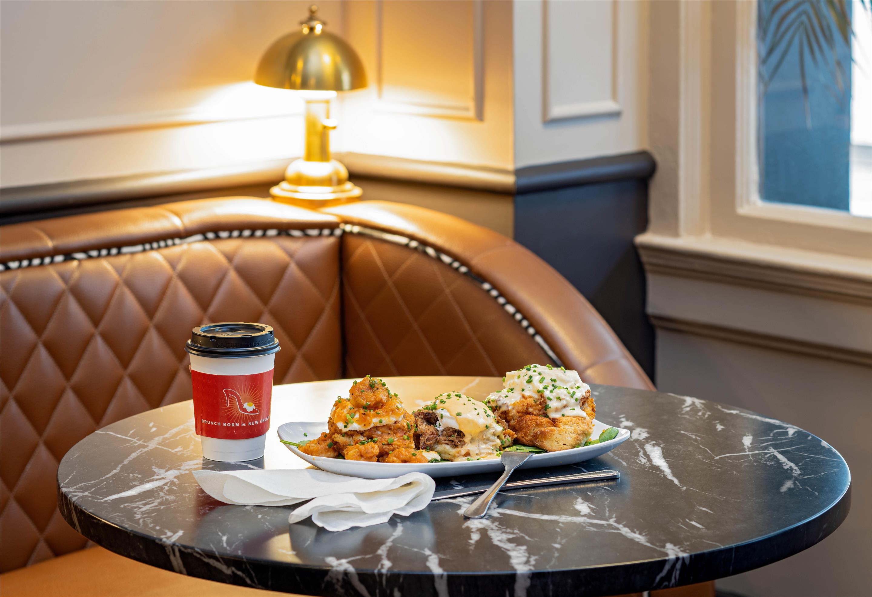 Ruby Slipper Benedict Breakfast | The Pelham Hotel