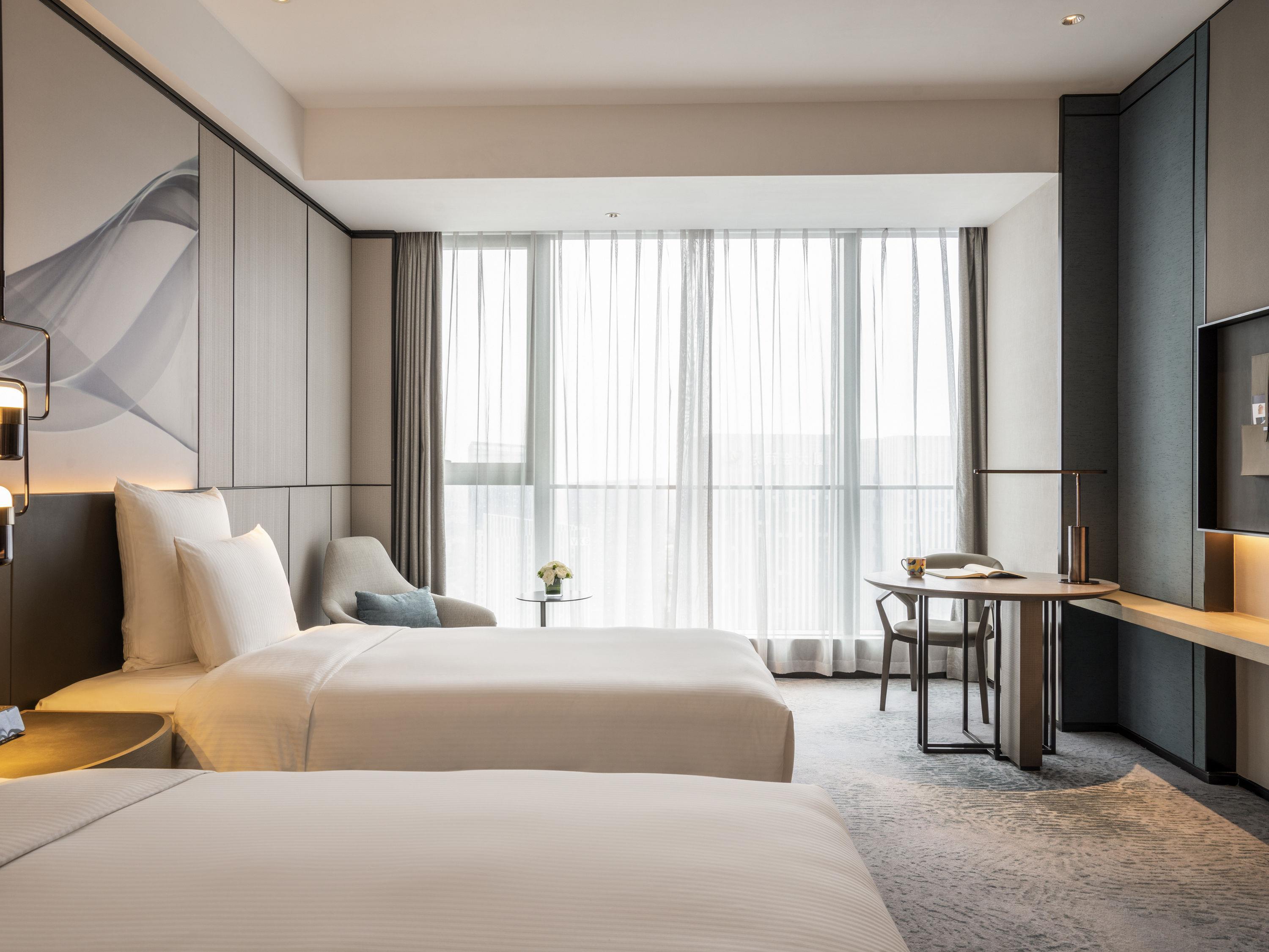 Pullman Jiaxing Pinghu Excellence Room Type - EXECUTIVE ROOM, Lounge Access, 2 Single Size Beds, High Floor and City View Pullman Jiaxing Pinghu Excellence Room Type - EXECUTIVE ROOM, Lounge Access, 2 Single Size Beds, High Floor and City View
