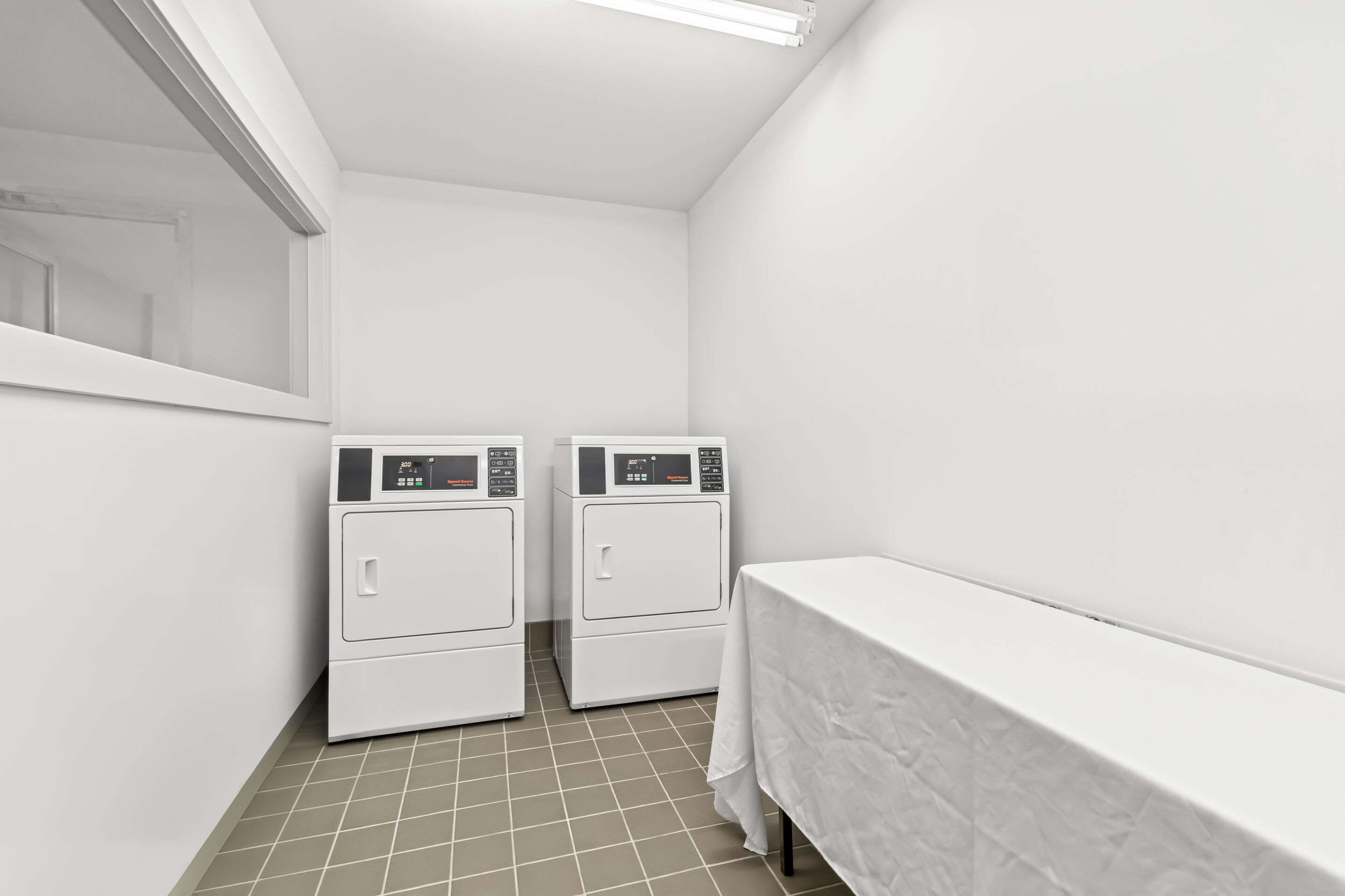 Guest laundry facilities
