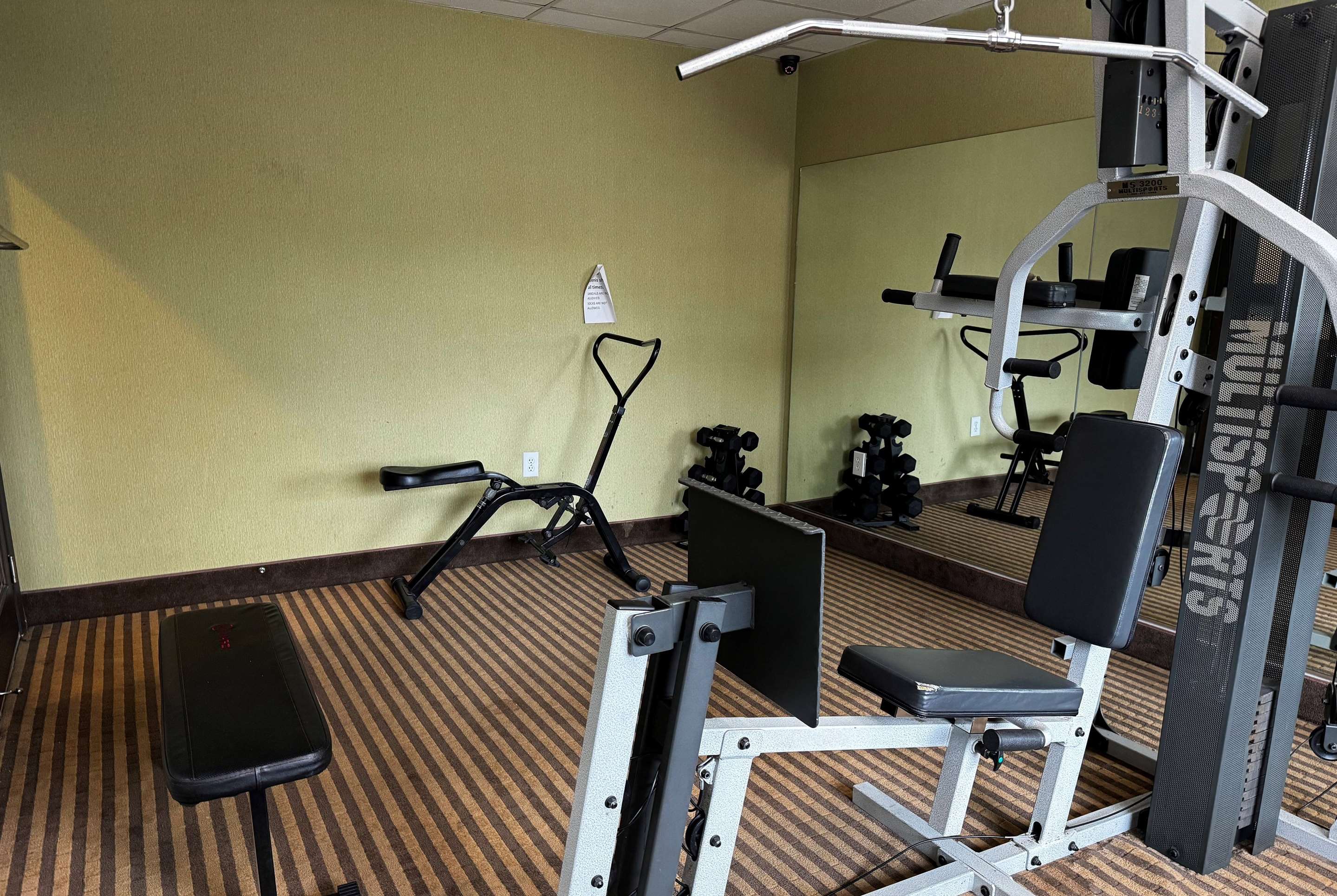 Health club fitness center gym | Baymont by Wyndham Houston North