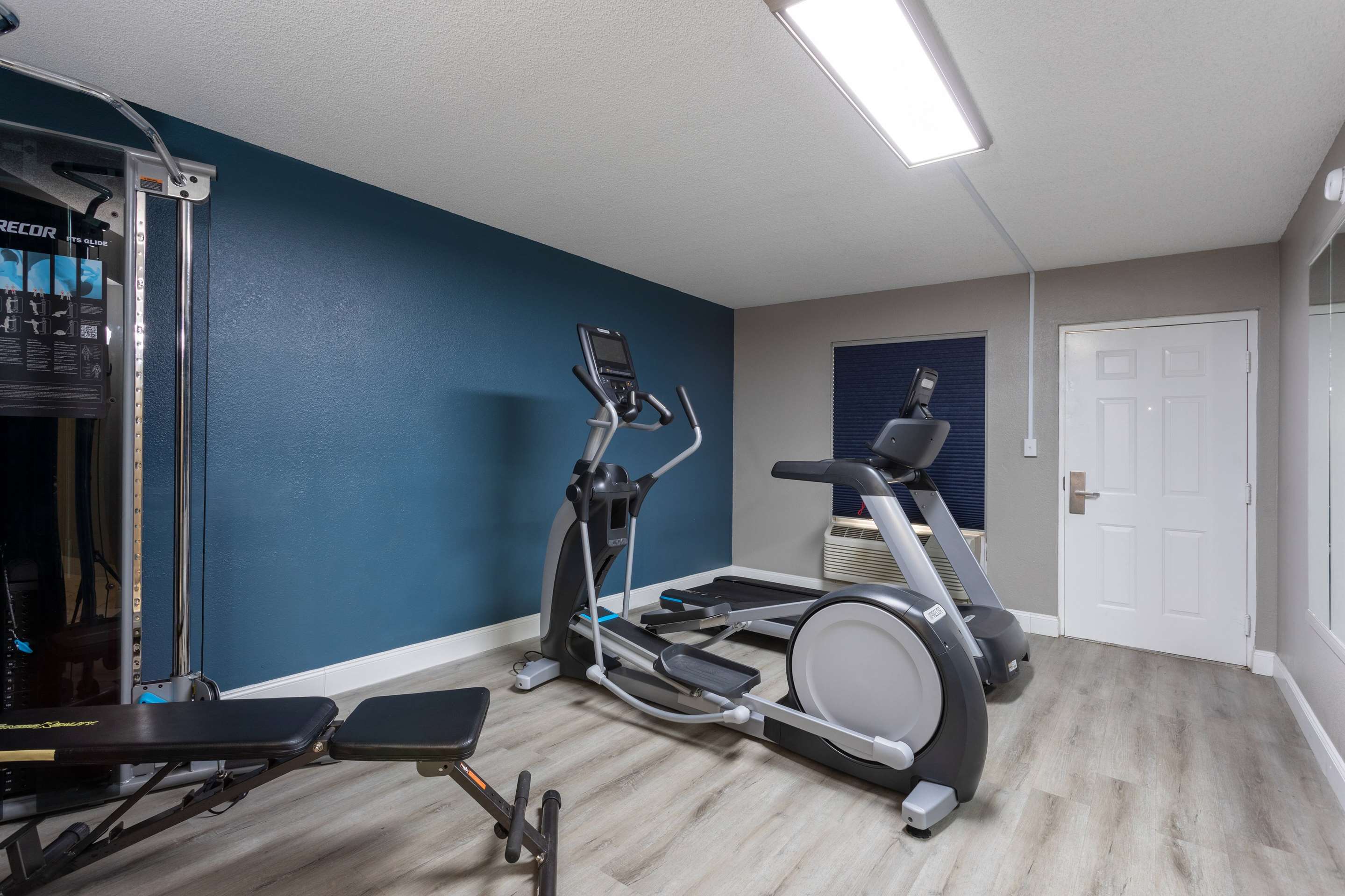 Health club fitness center gym