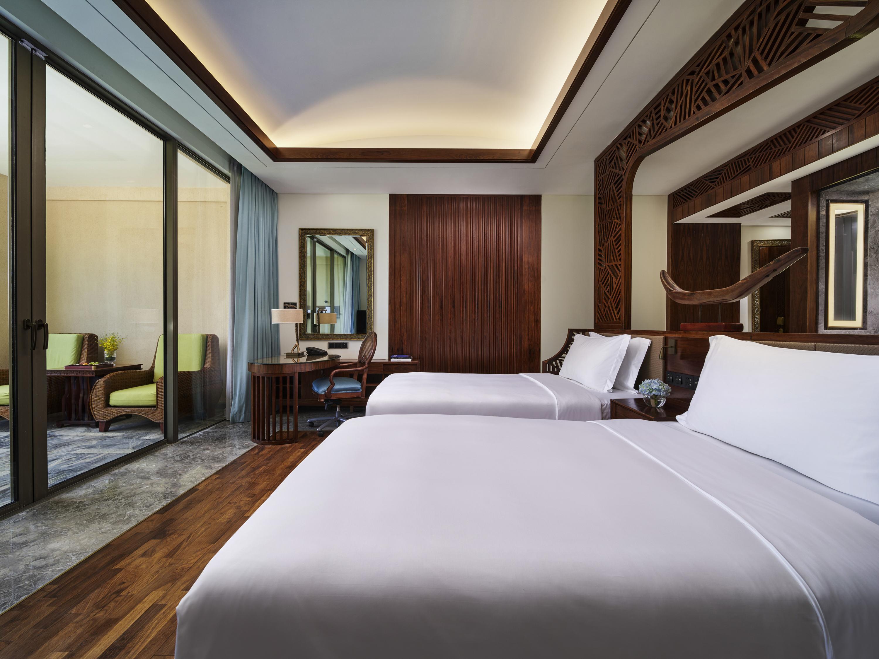 Fairmont Sanya Haitang Bay Room Type - FAIRMONT GOLD ROOM, Lounge Access, 2 Single Beds, Ocean View