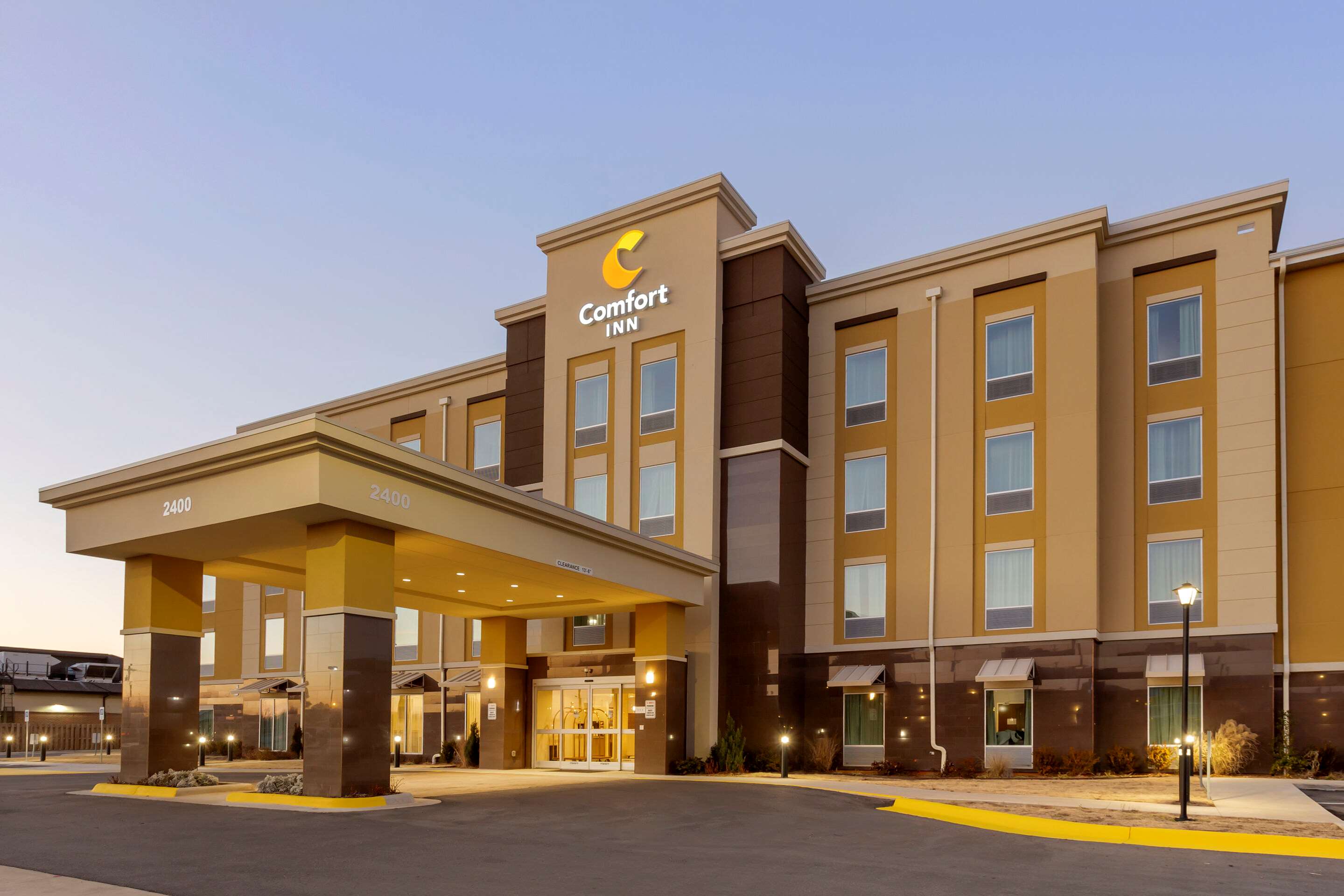 Hotel at night