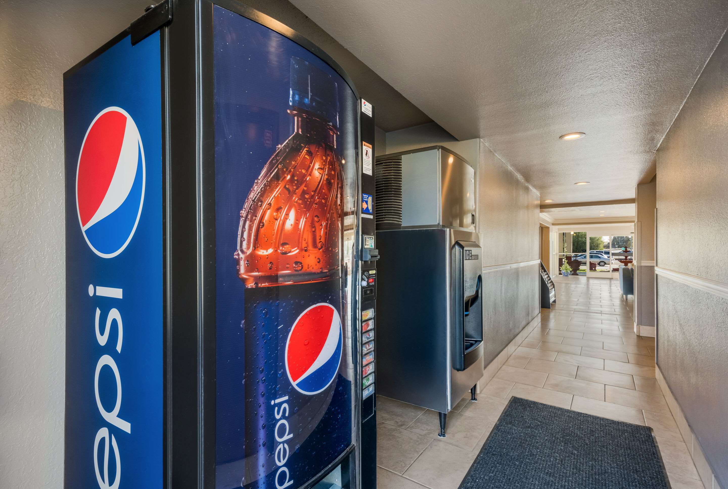 Hotel vending area