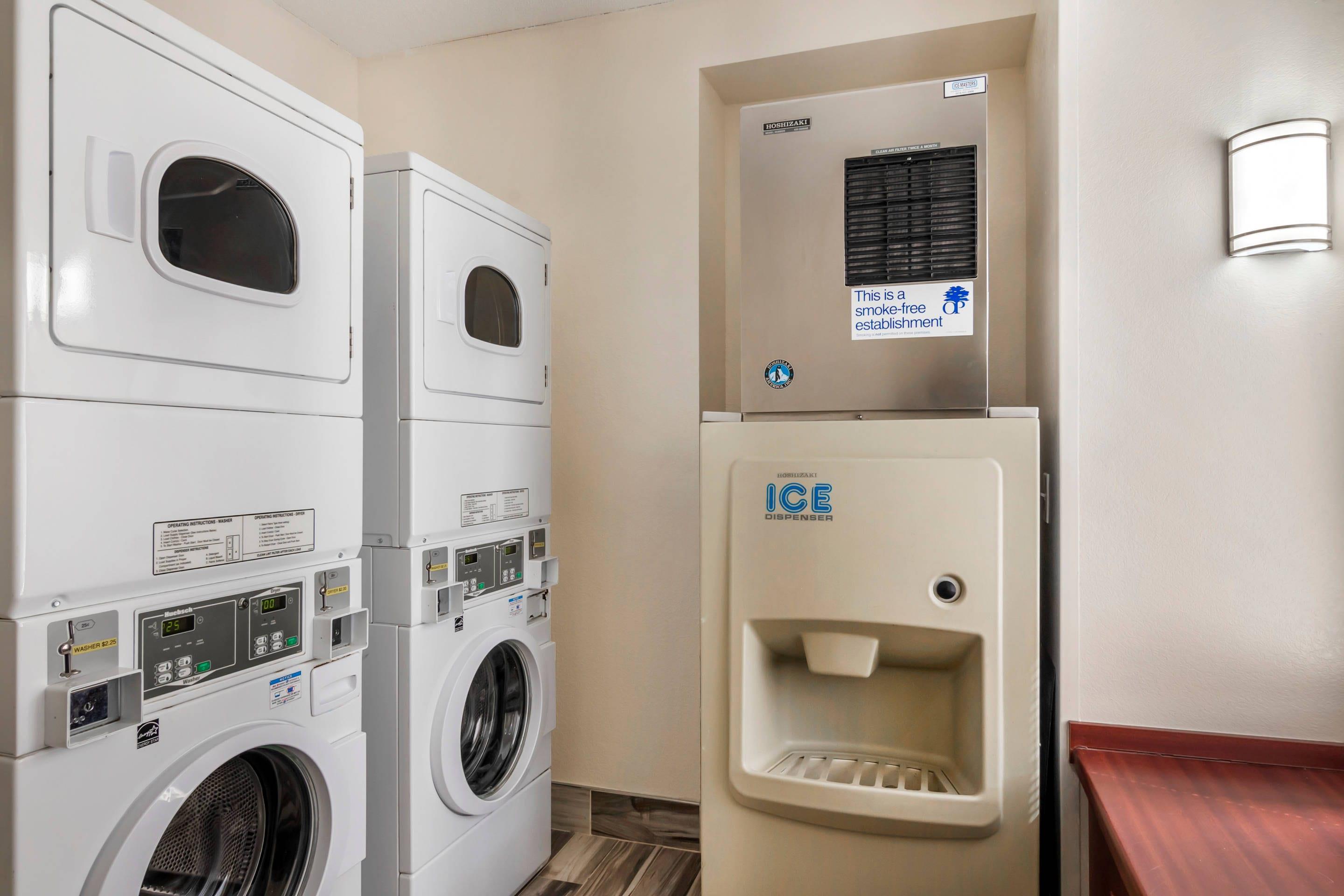 Guest laundry facilities