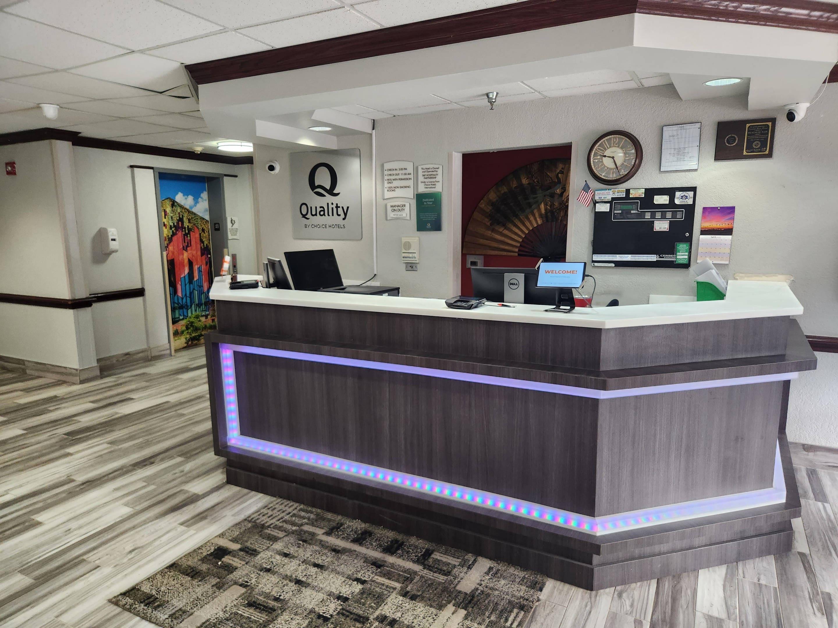 Hotel lobby
