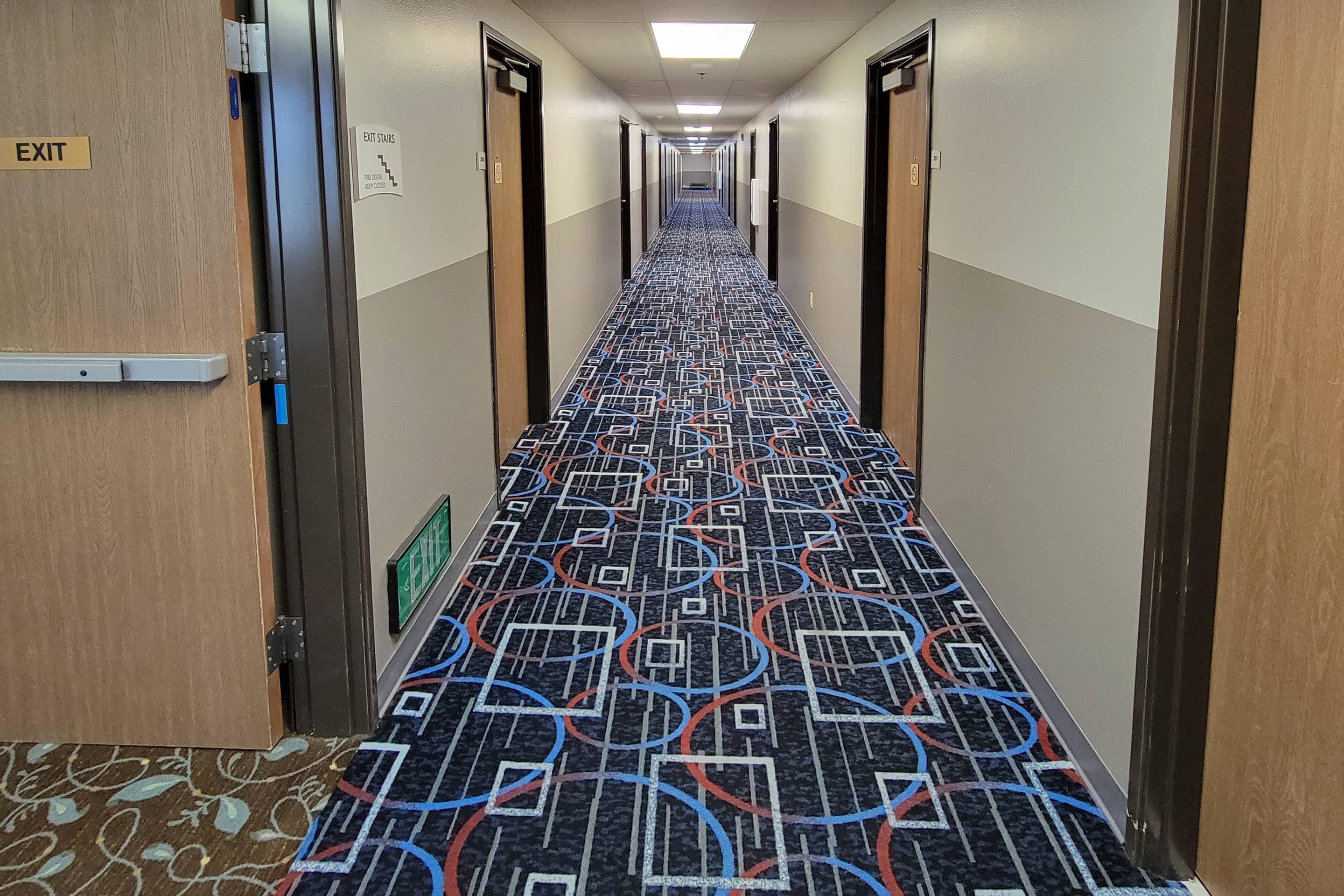 Interior corridors | Quality Inn & Suites