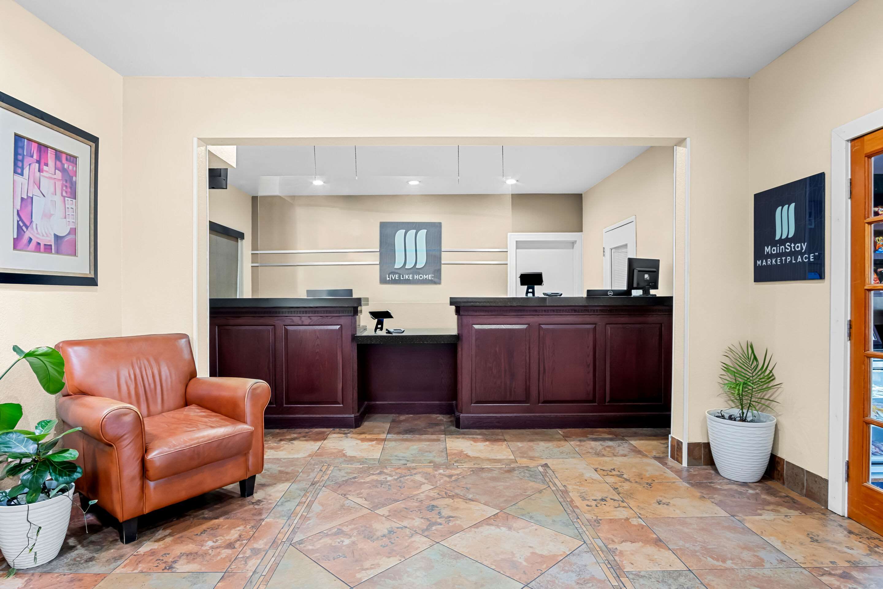 Front desk