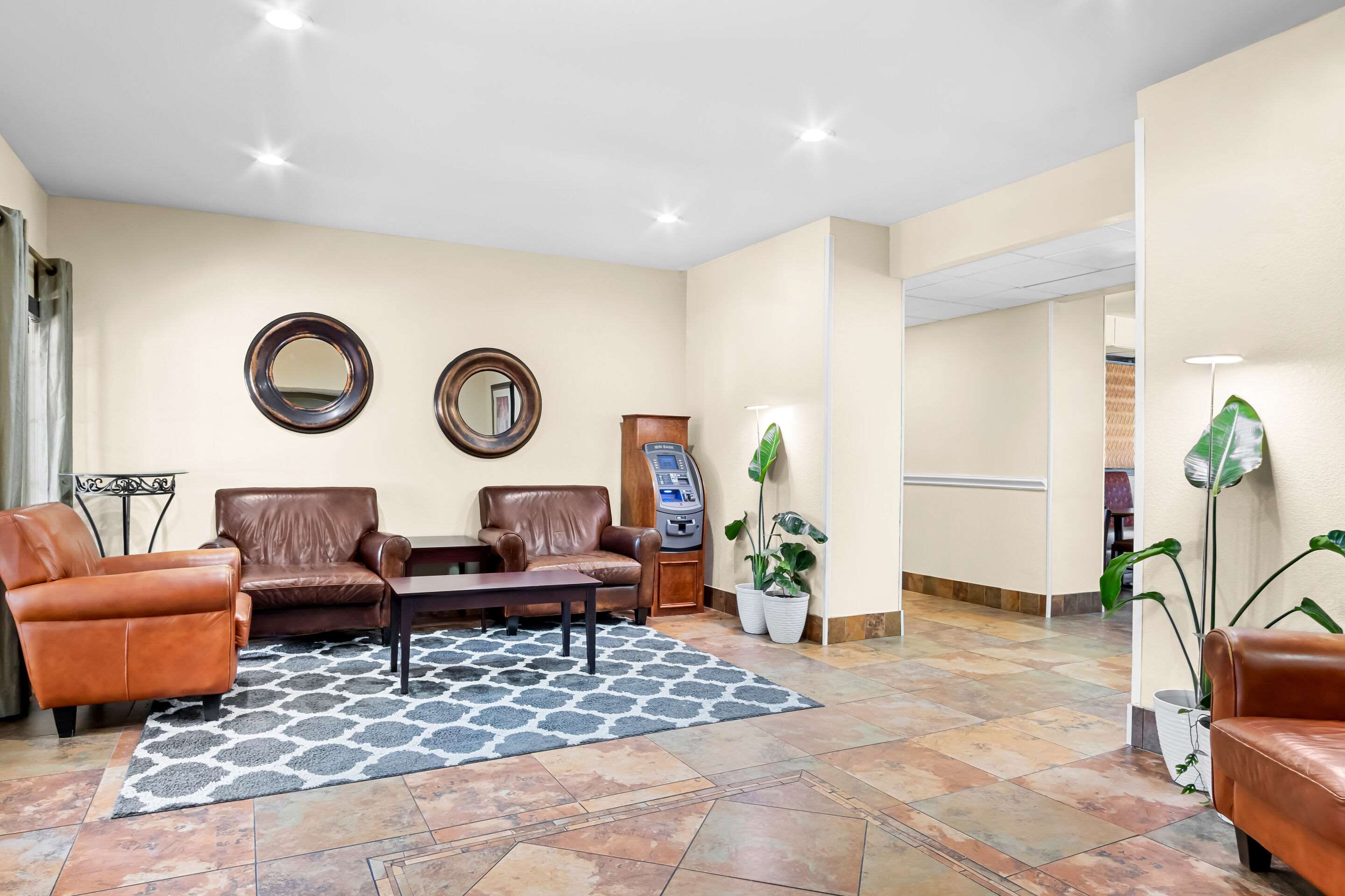 Hotel lobby