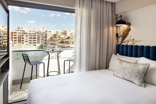 1 Queen Bed, Non-Smoking, Small Room, Balcony, Wi-Fi, Espresso Machine, Free Mineral Water