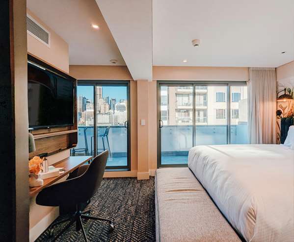 1 King Bed, Non-Smoking, Superior Room, Balcony, Wi-Fi, Rain Shower, Free Mineral Water