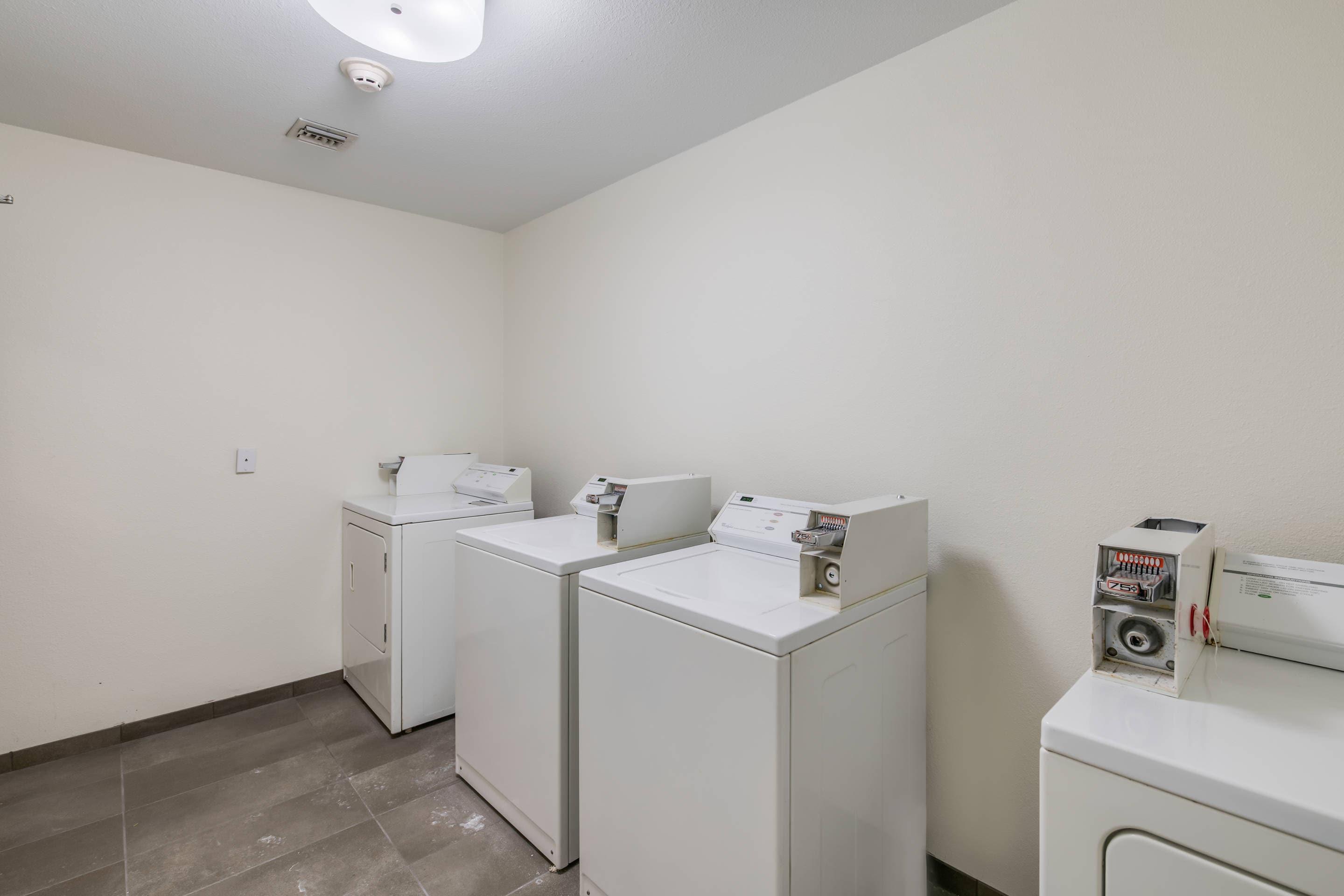 Guest laundry facilities