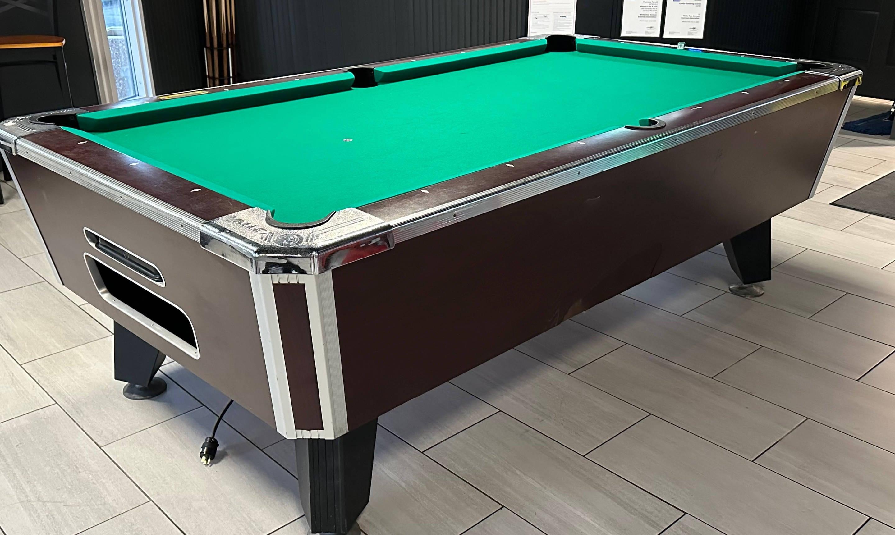 Billiards room
