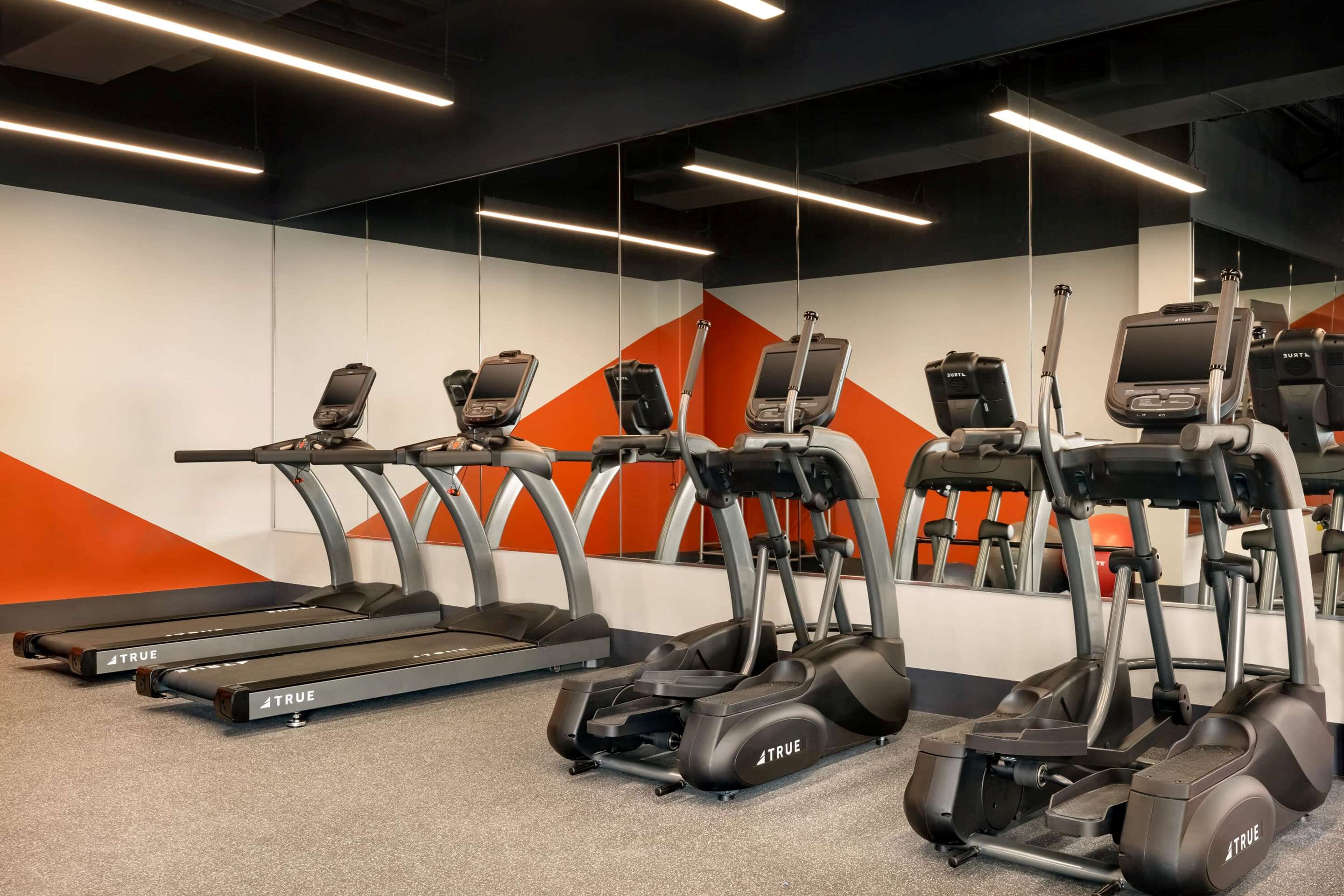 Health club fitness center gym