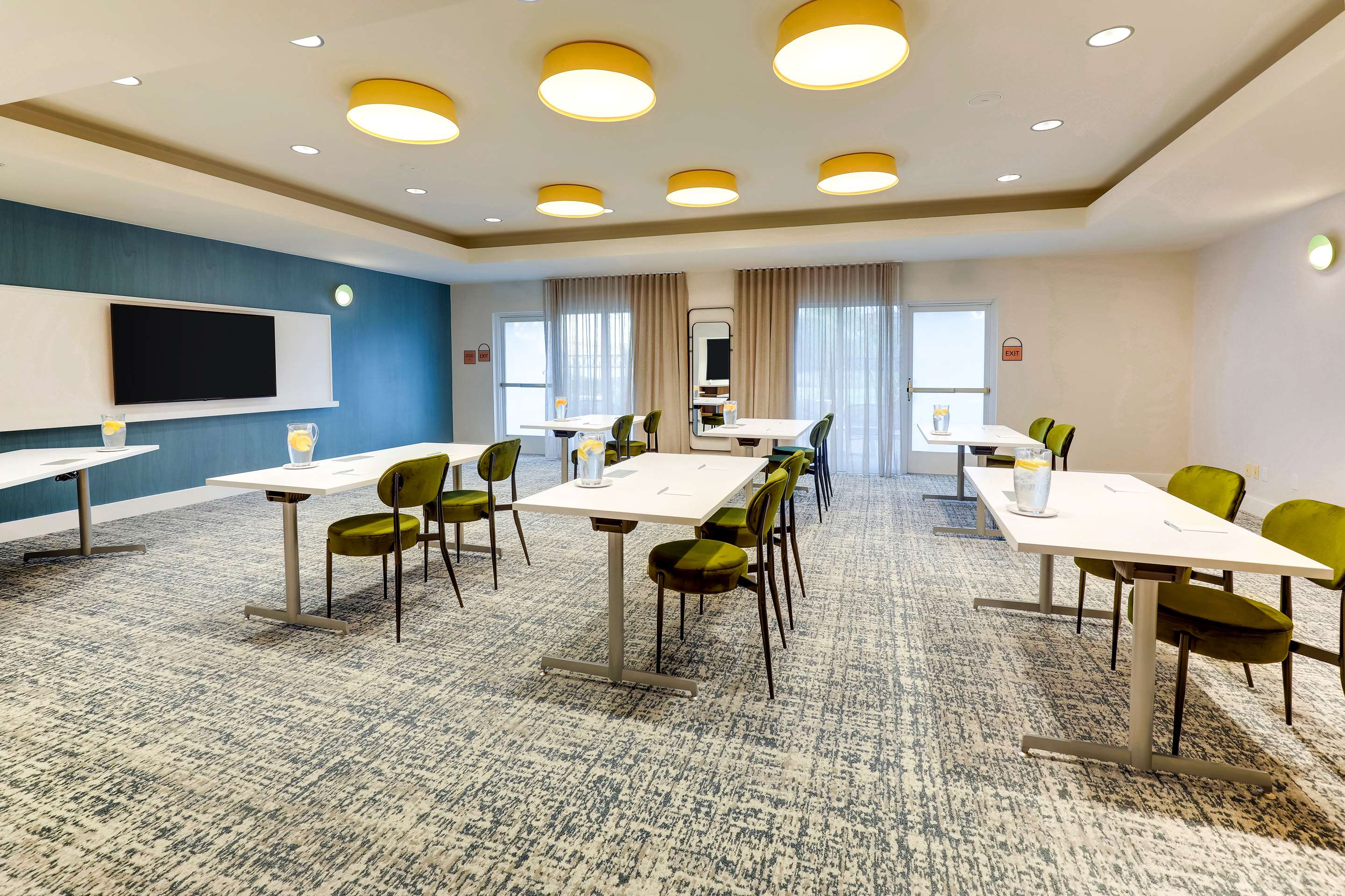 Oyster Point Meeting Room - Classroom | AC Hotel by Marriott San Francisco Airport Oyster Point/Waterfront