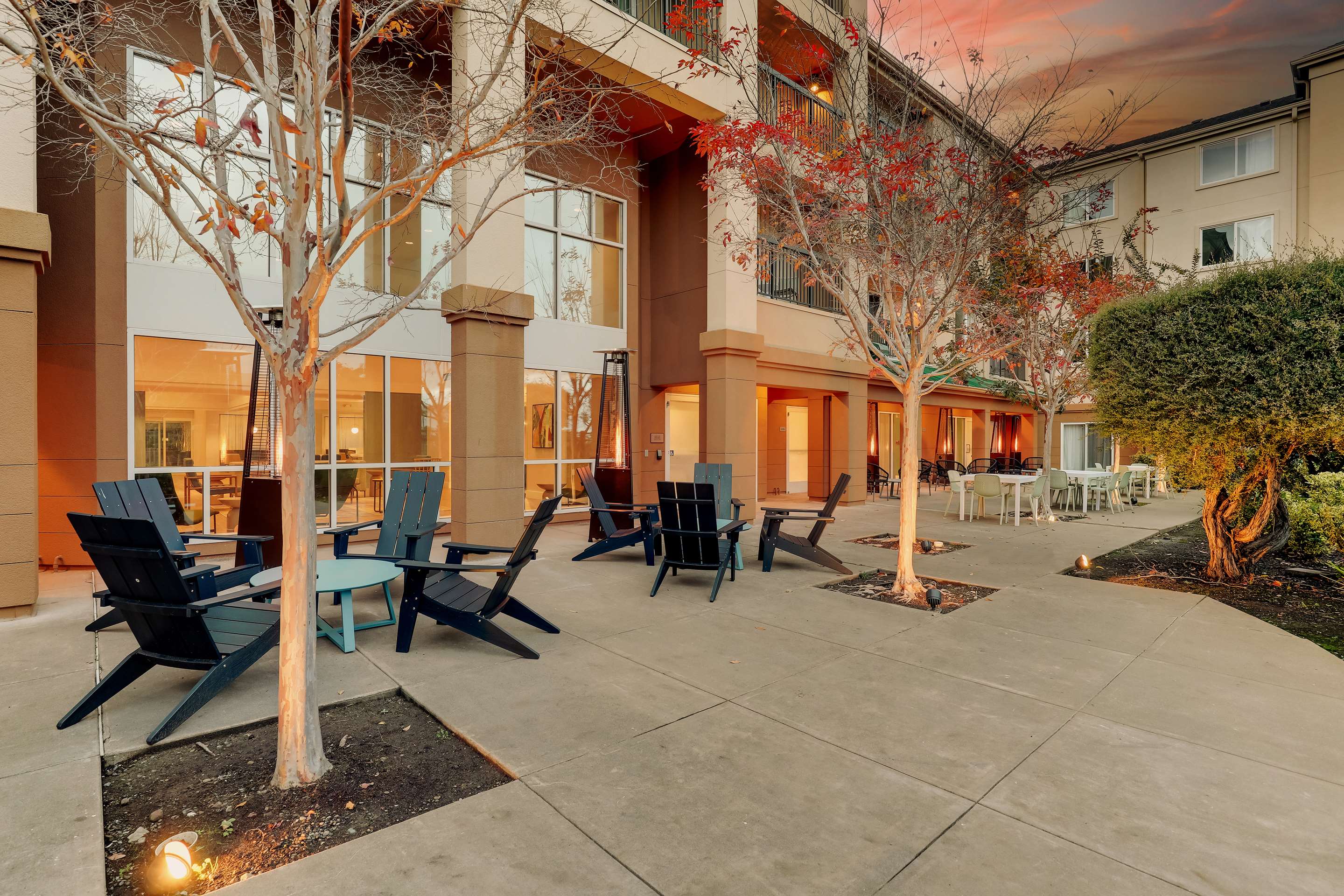 Exterior Outdoor Patio | AC Hotel by Marriott San Francisco Airport Oyster Point/Waterfront