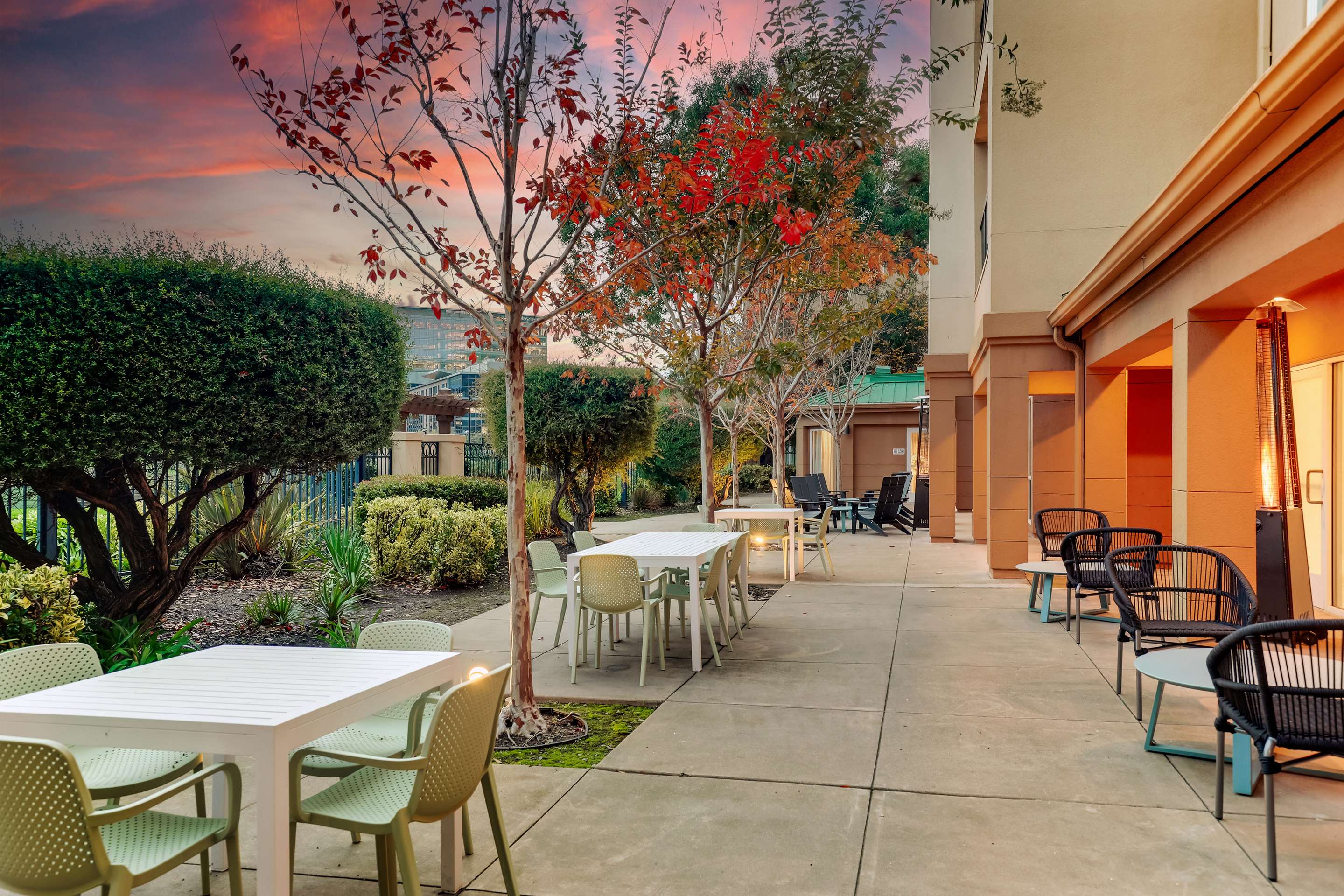 Exterior Outdoor Patio 4 | AC Hotel by Marriott San Francisco Airport Oyster Point/Waterfront