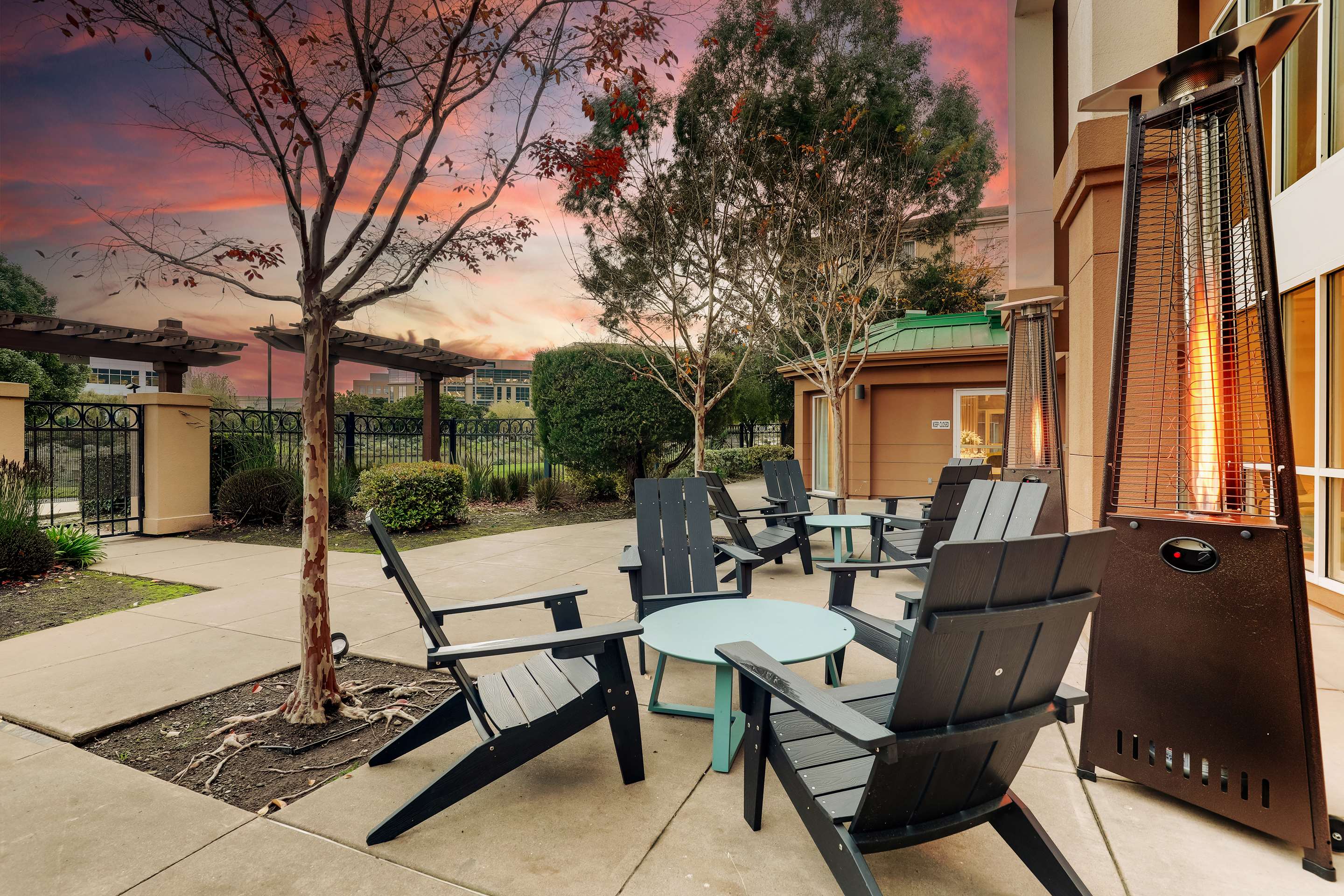 Exterior Outdoor Patio 3 | AC Hotel by Marriott San Francisco Airport Oyster Point/Waterfront