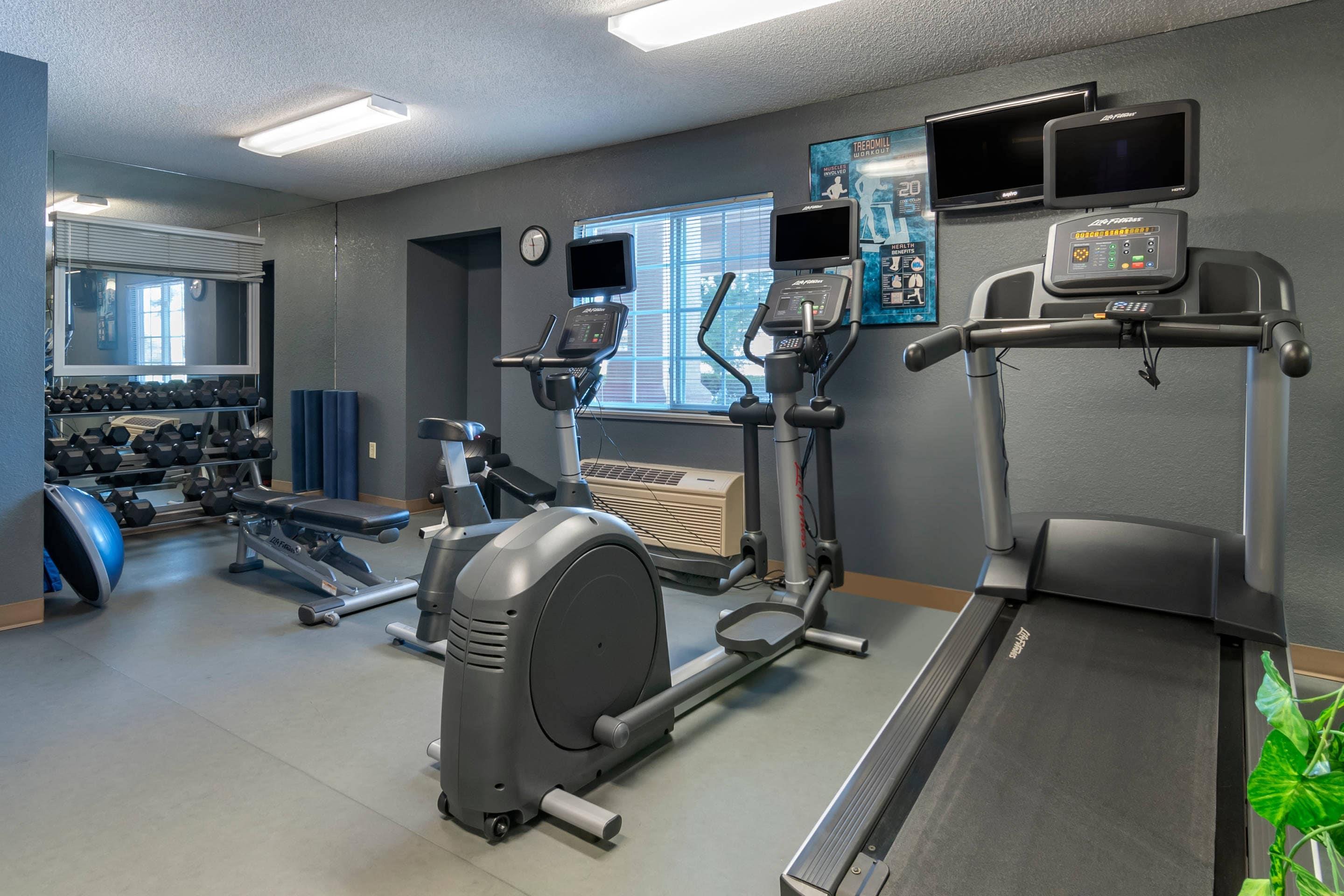 Fitness center | MainStay Suites Emporia