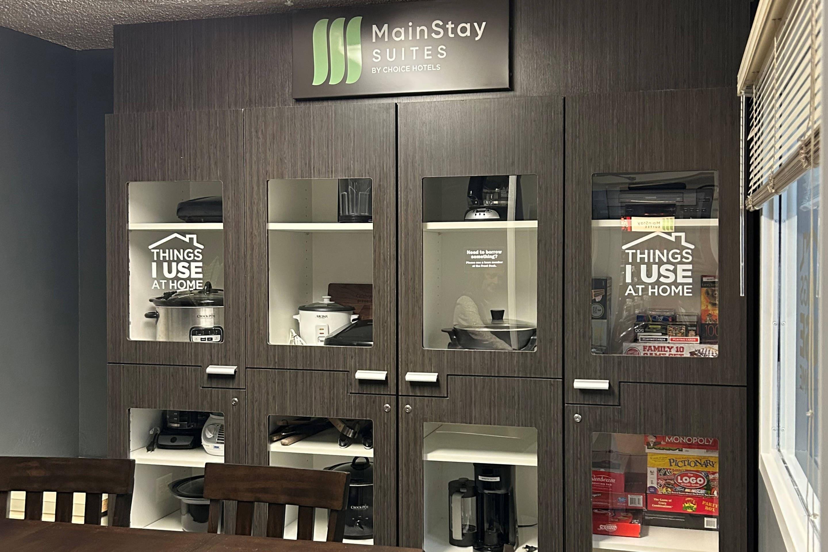 Recreational and locker room | MainStay Suites Emporia