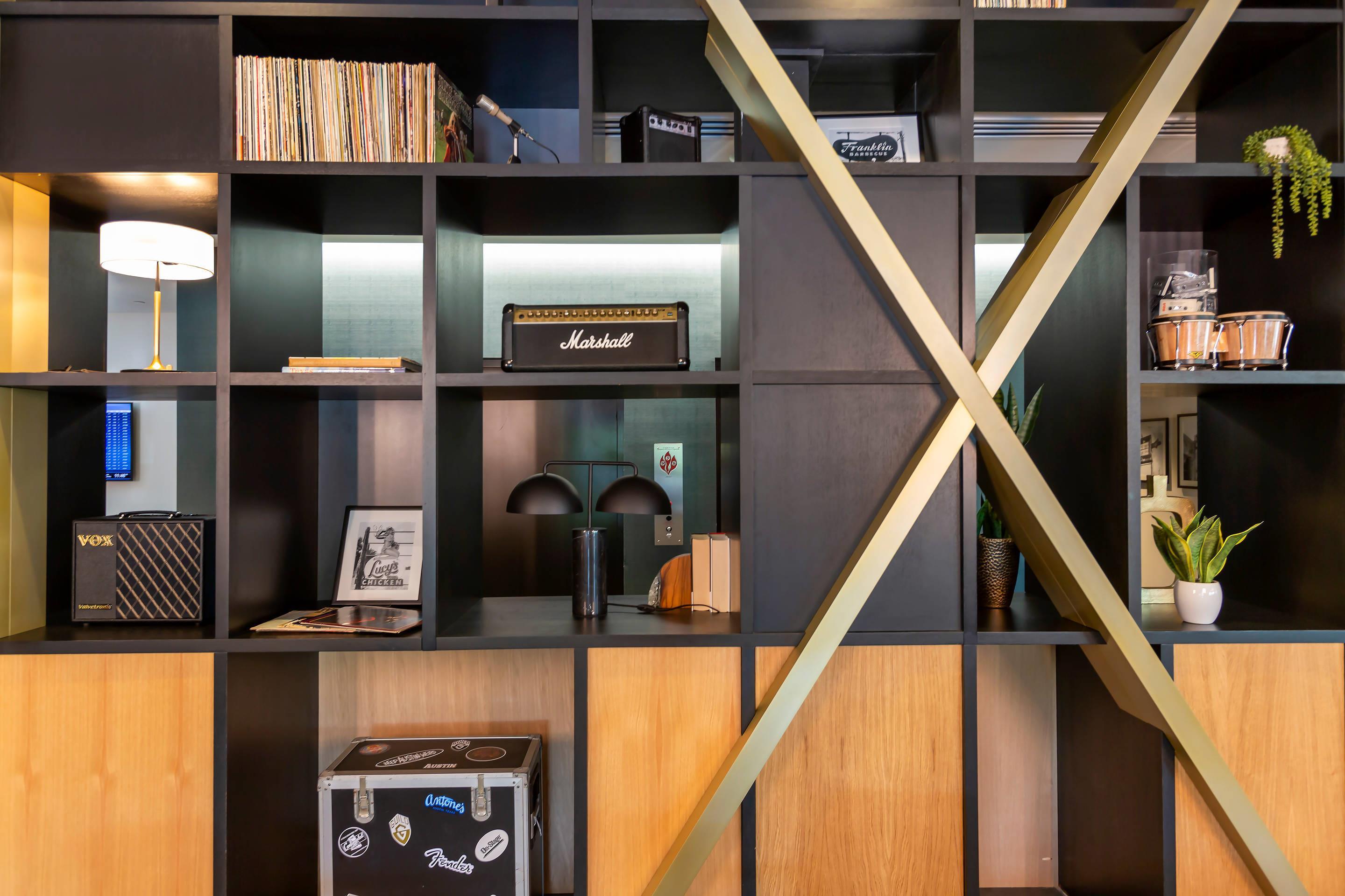 Artistically decorated hotel