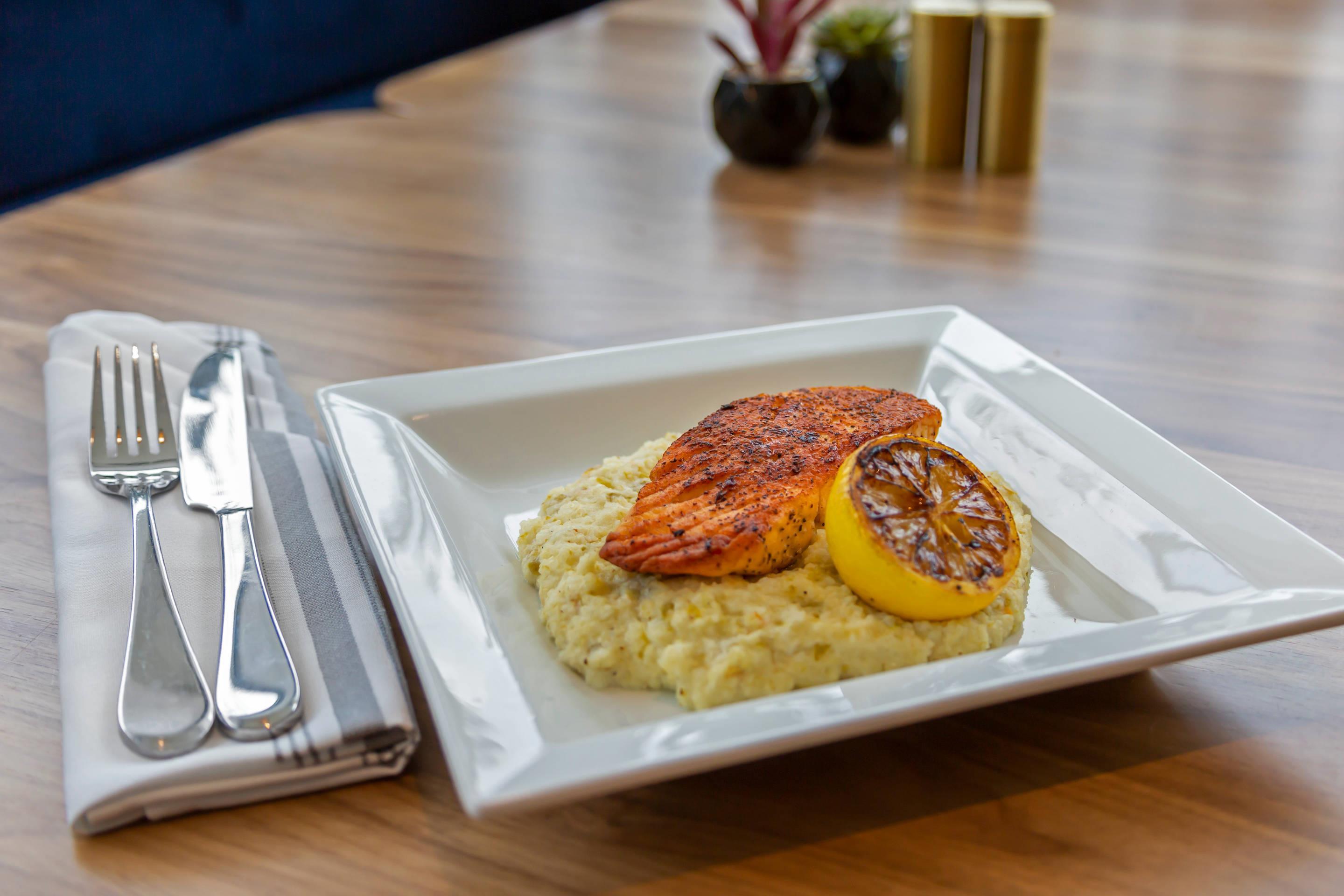 Assorted menu items