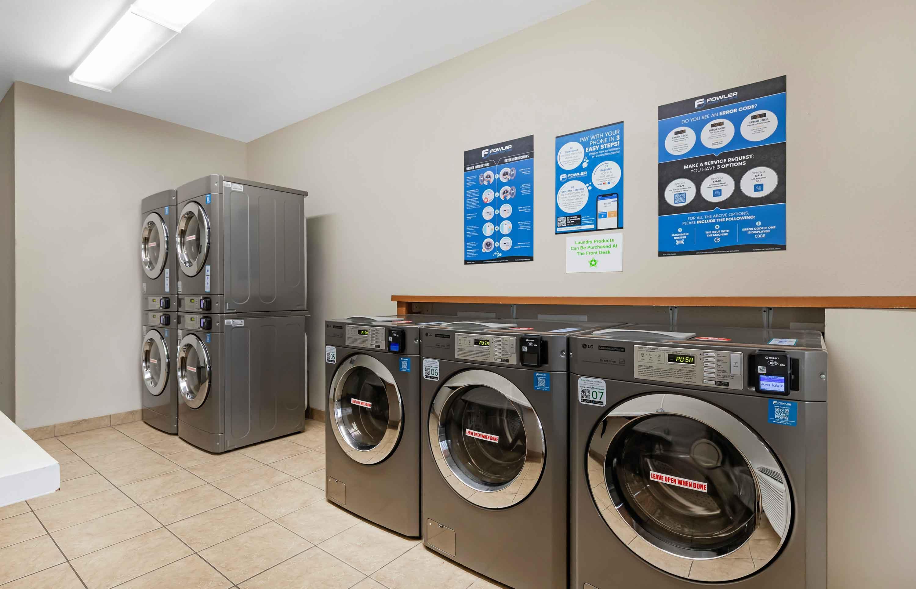 On-Premise Guest Laundry