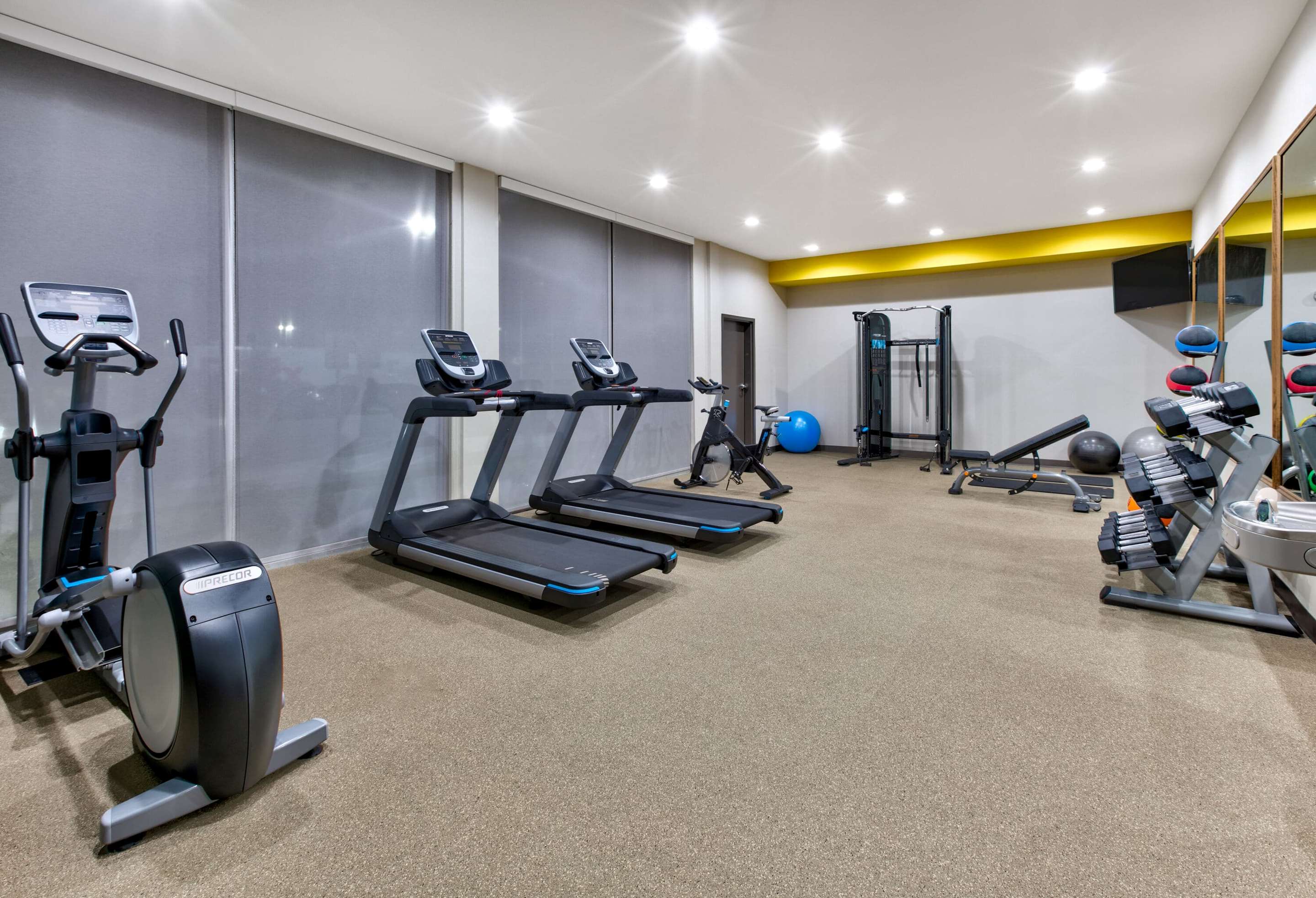Health club fitness center gym