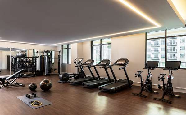 Fitness/ Exercise Room - Thompson Hotel Historic District Savannah