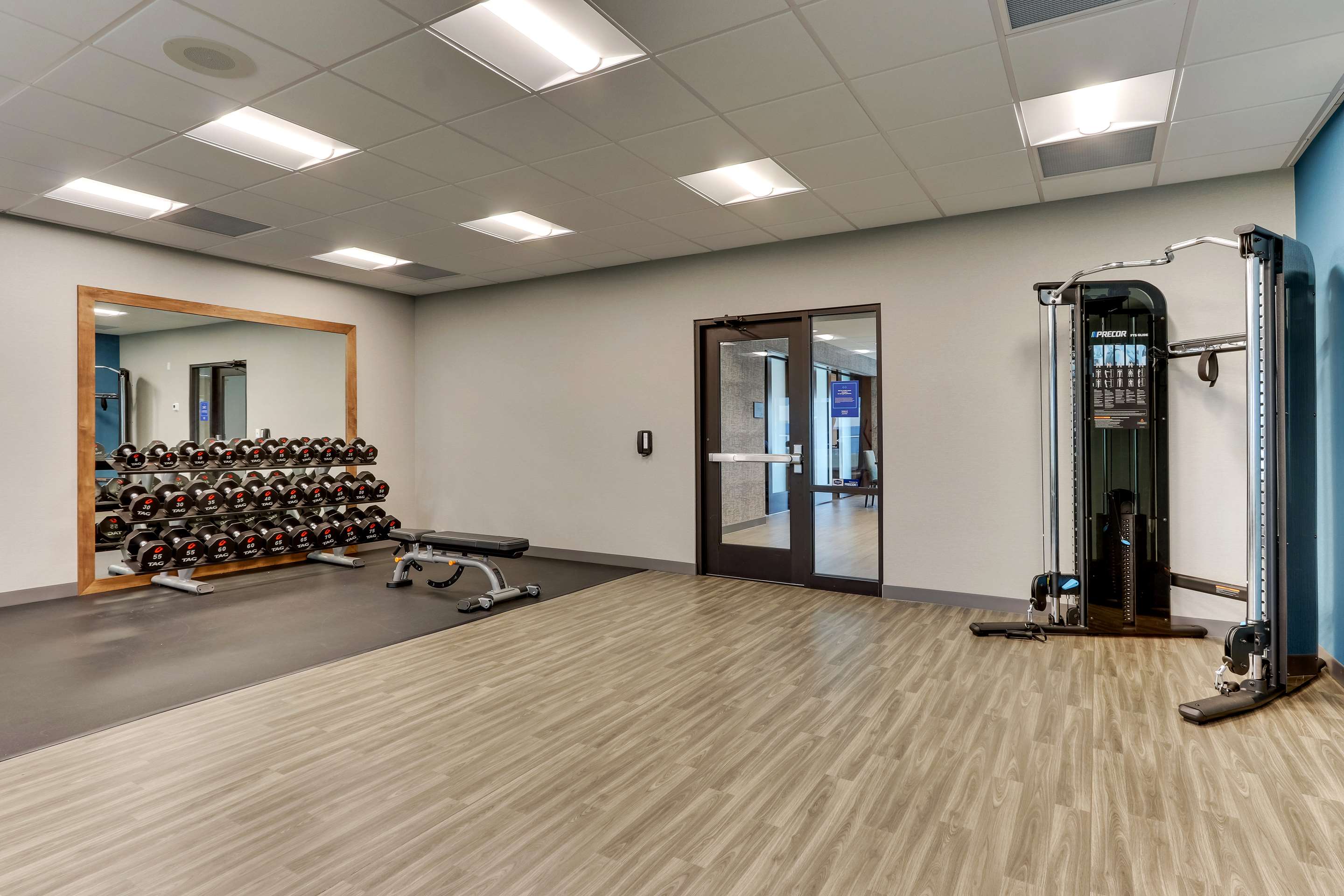 Health club fitness center gym
