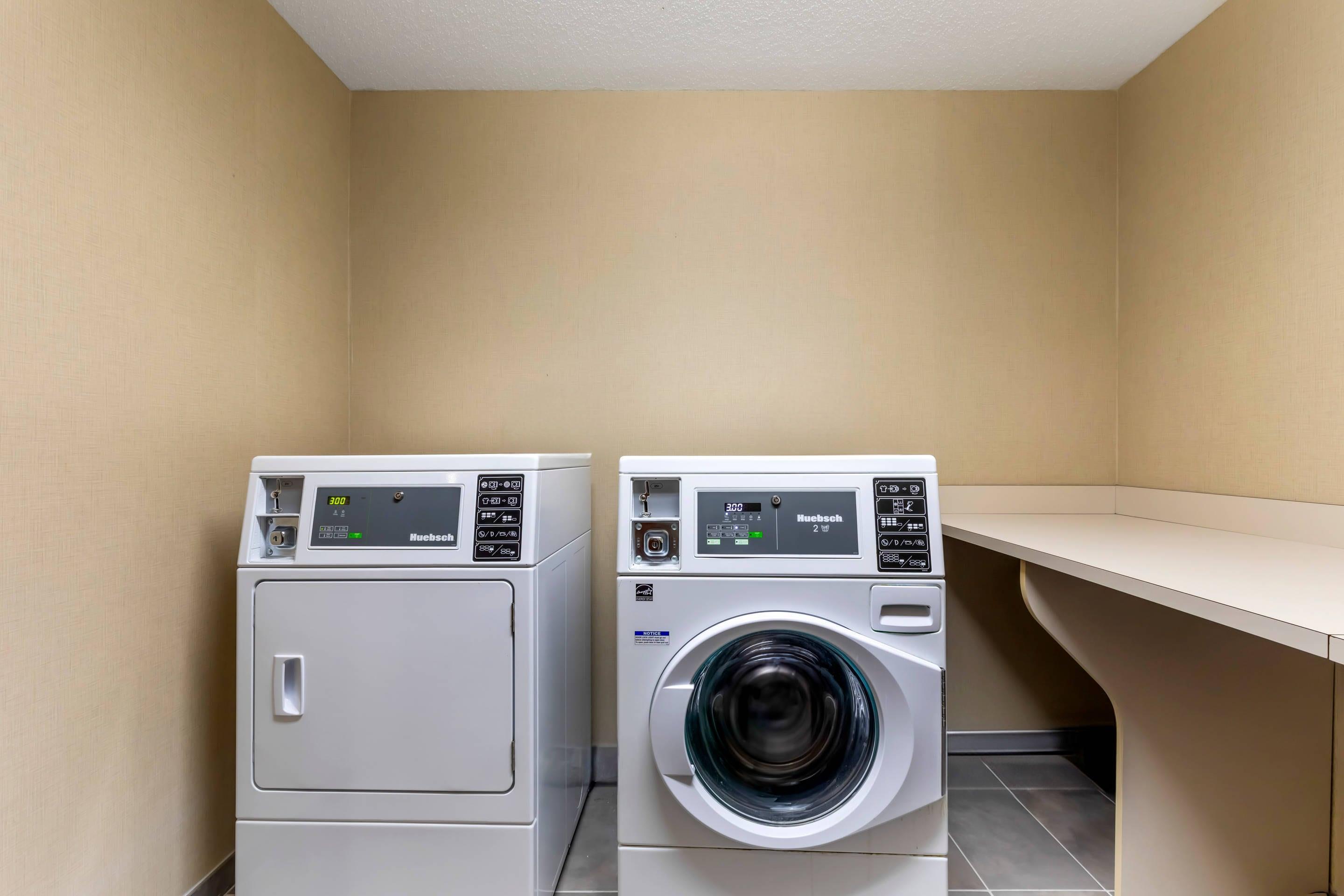 Guest laundry facilities