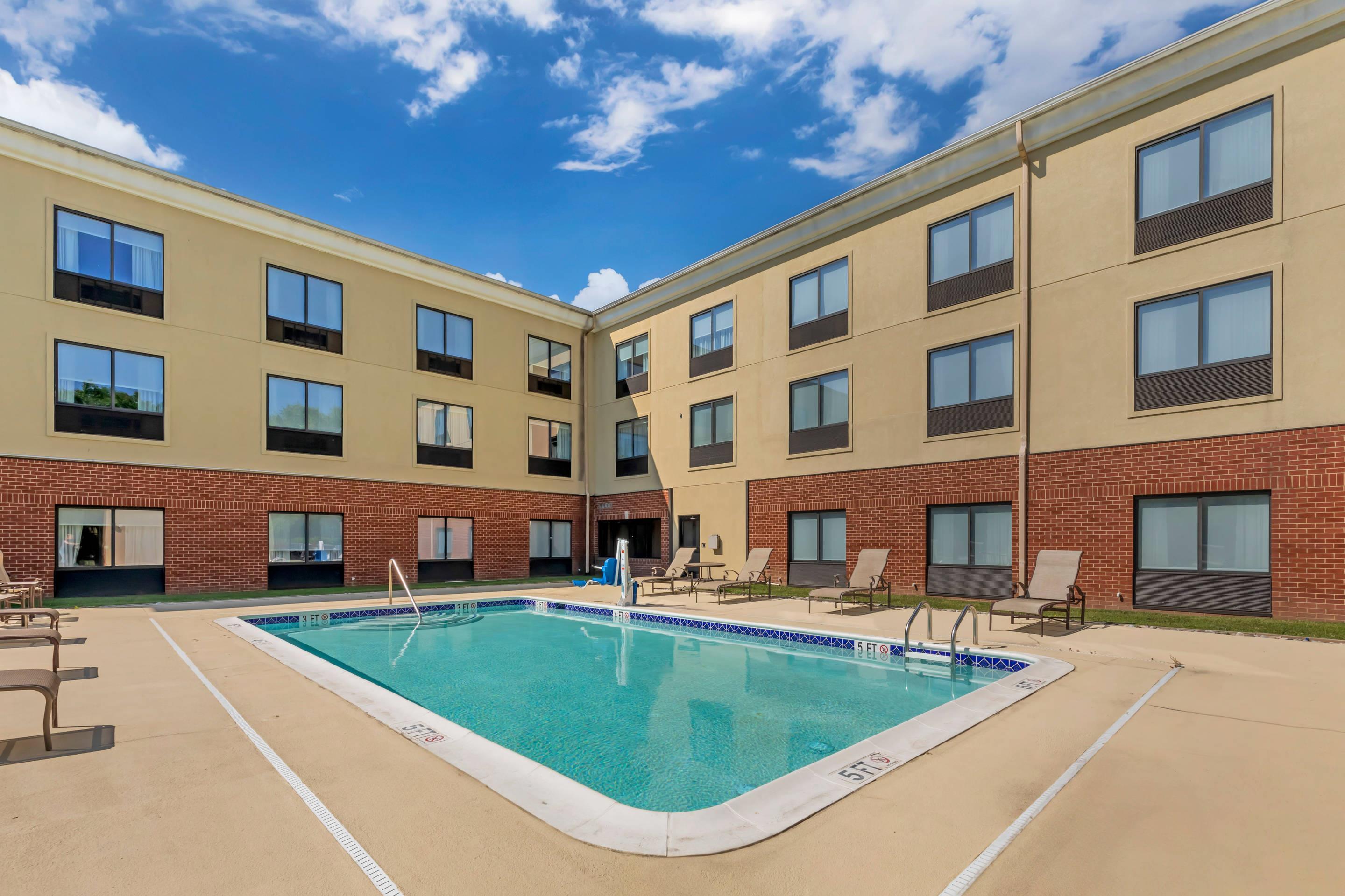 Outdoor pool | Comfort Inn & Suites Chestertown