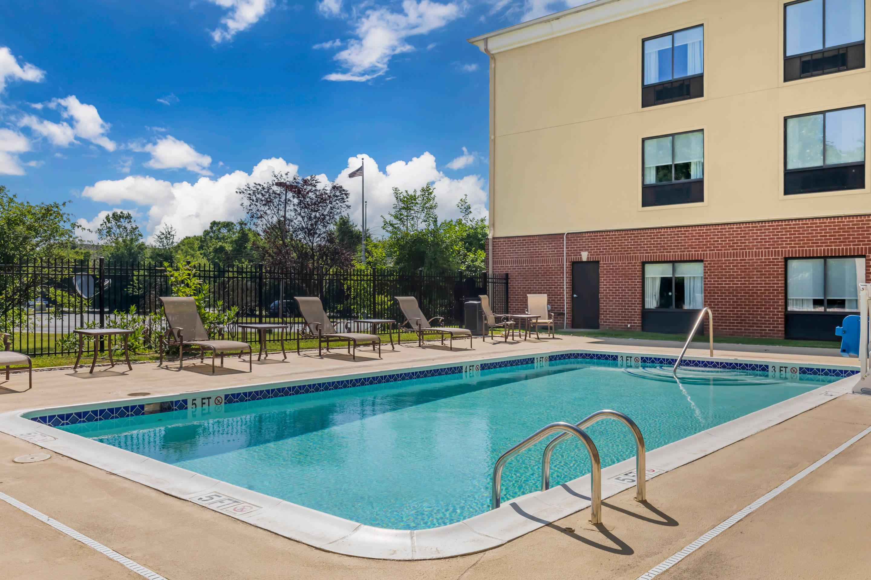 Outdoor pool | Comfort Inn & Suites Chestertown