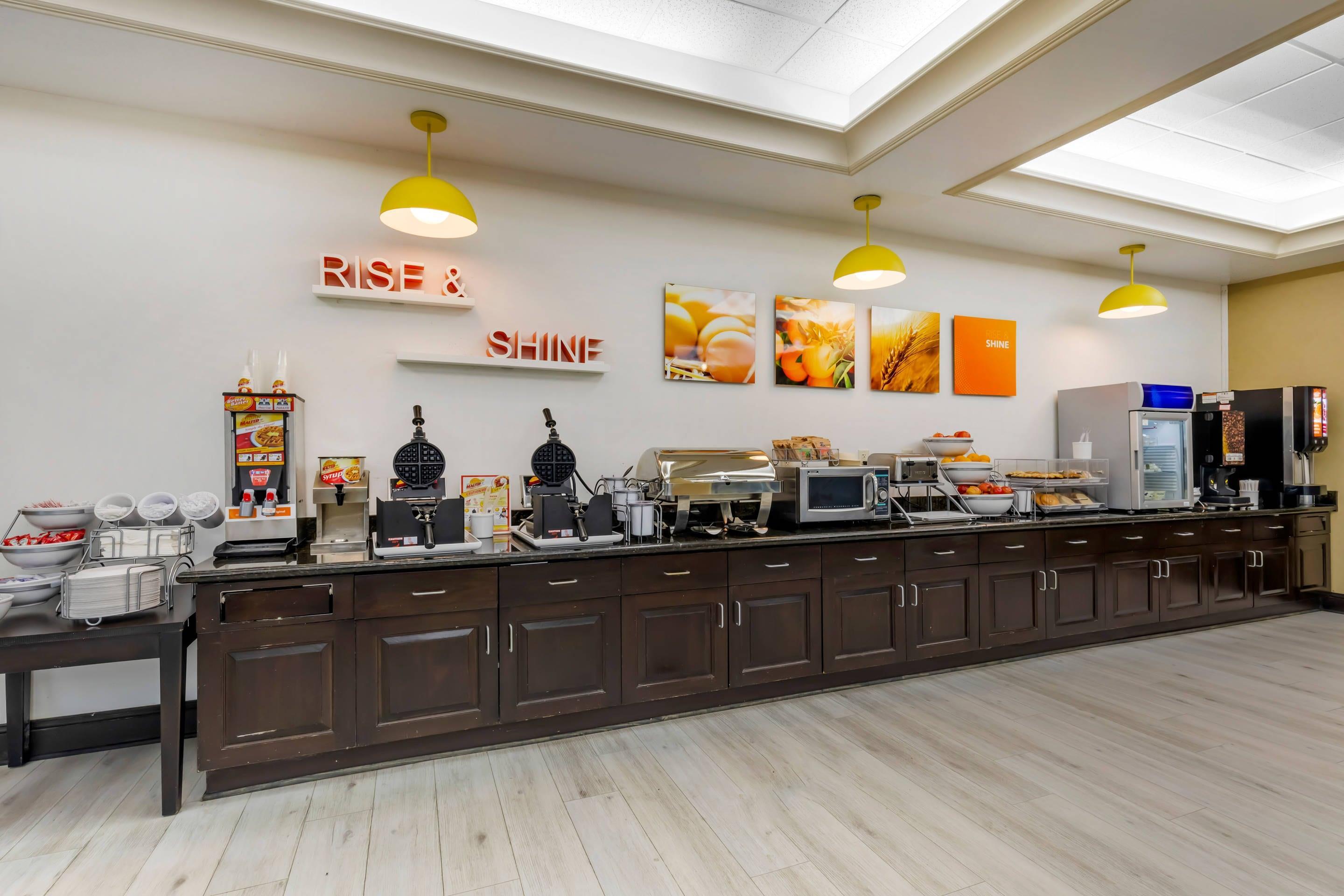 Breakfast area | Comfort Inn & Suites Chestertown